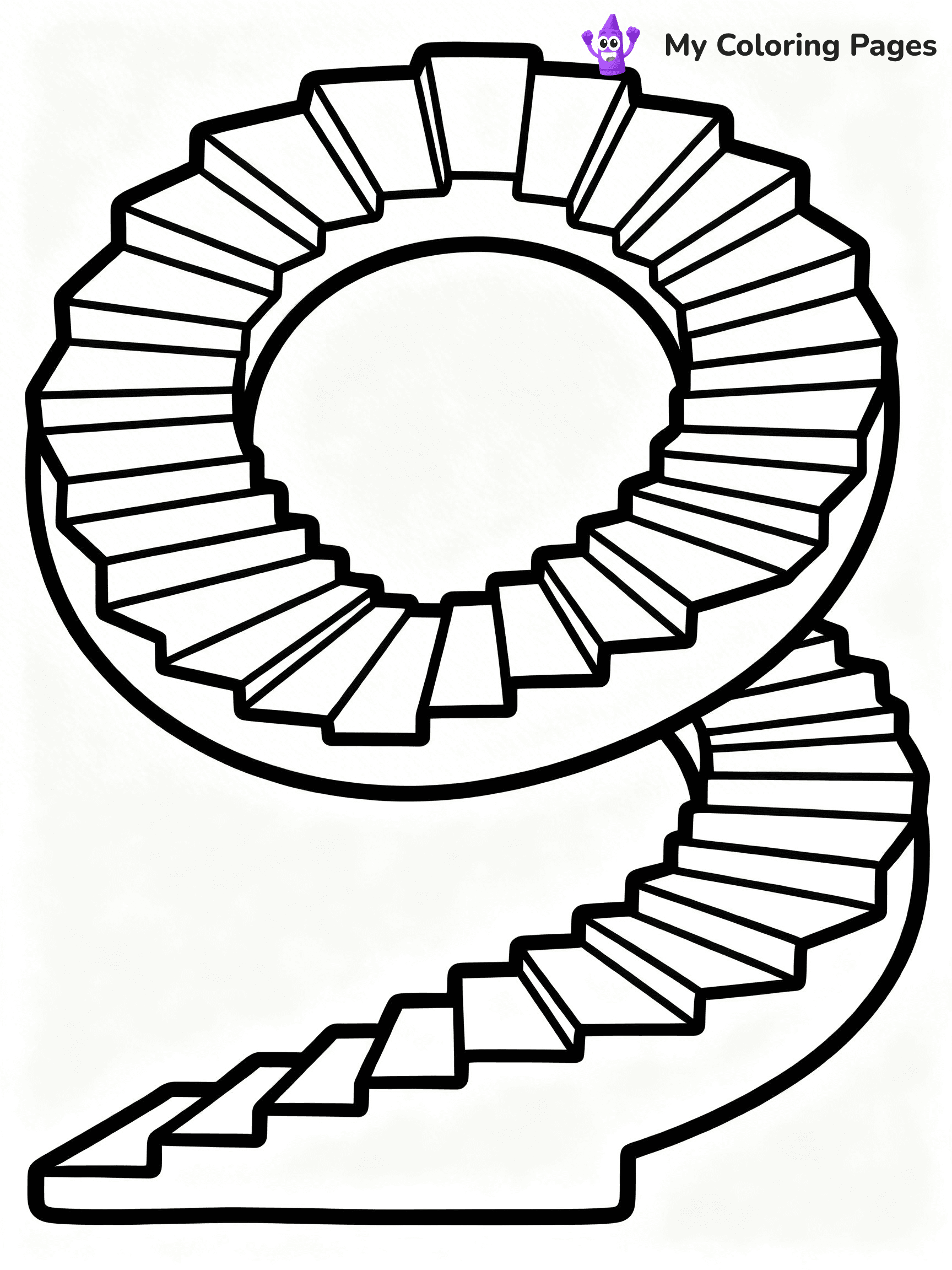 Optical Illusion Coloring Pages - 125
