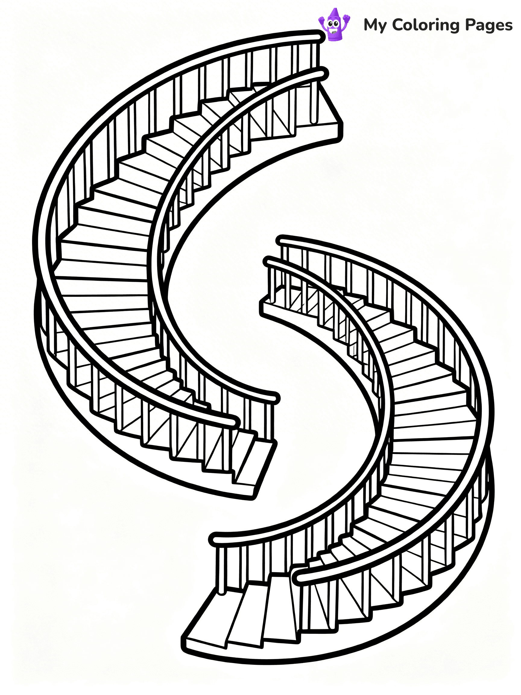 Optical Illusion Coloring Pages - 123