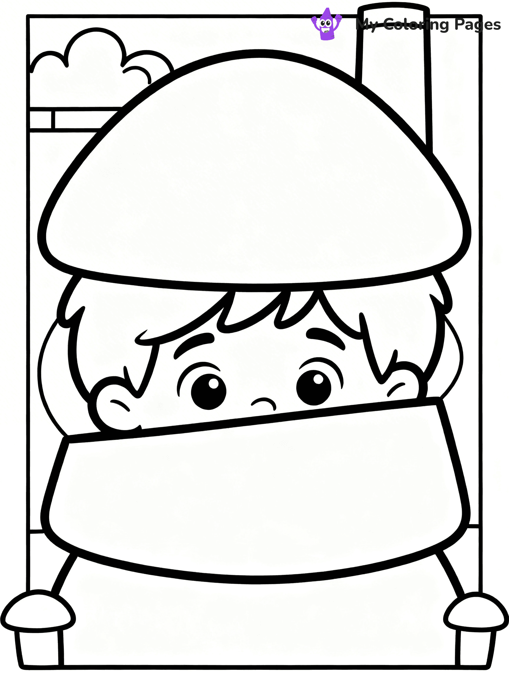 Optical Illusion Coloring Pages - 107