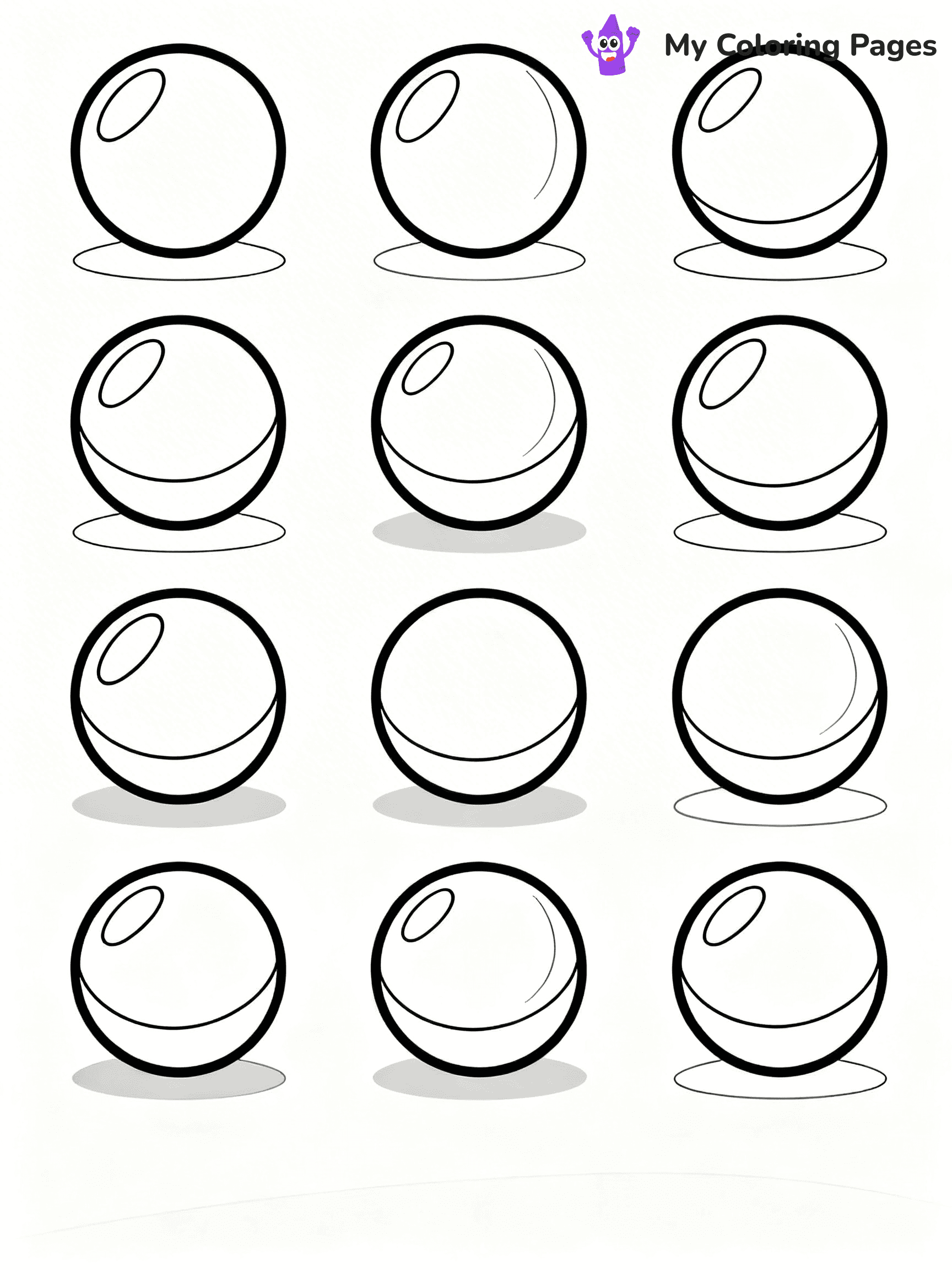 Optical Illusion Coloring Pages - 104