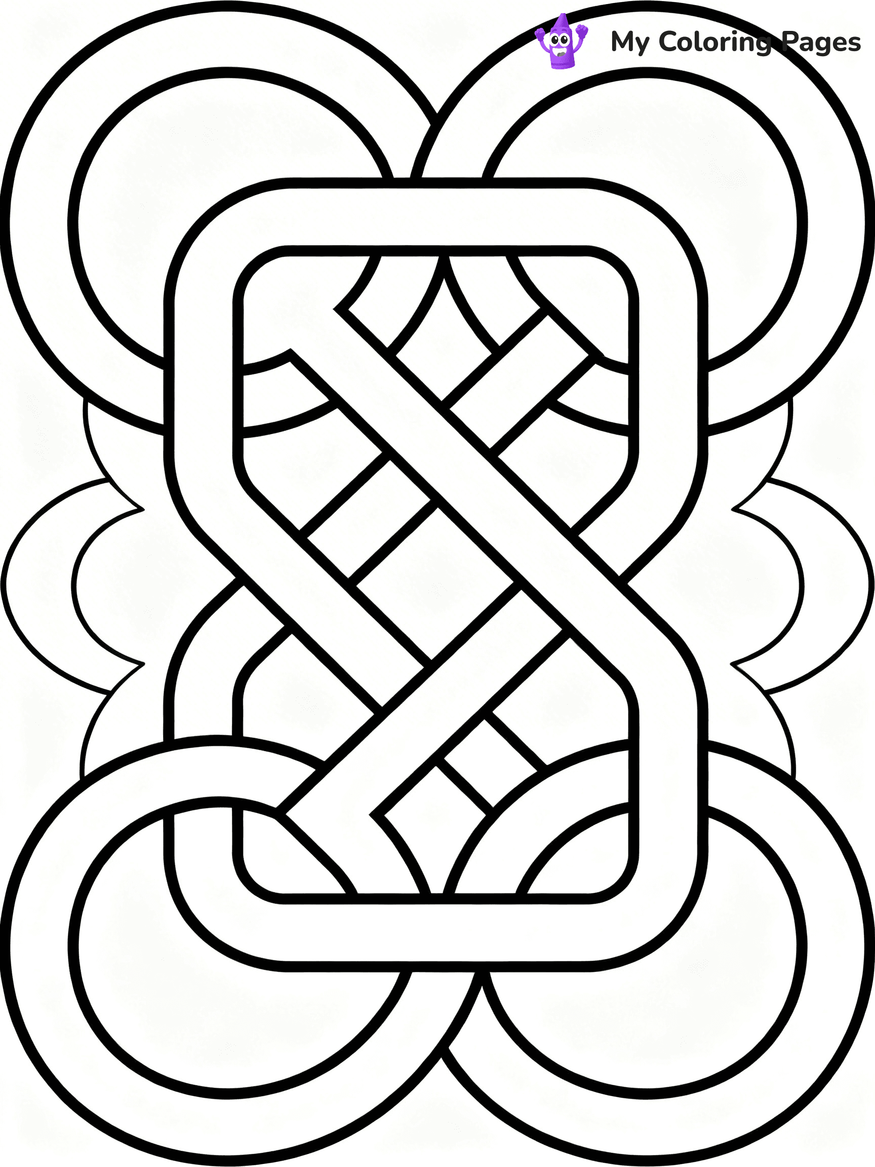 Optical Illusion Coloring Pages - 96