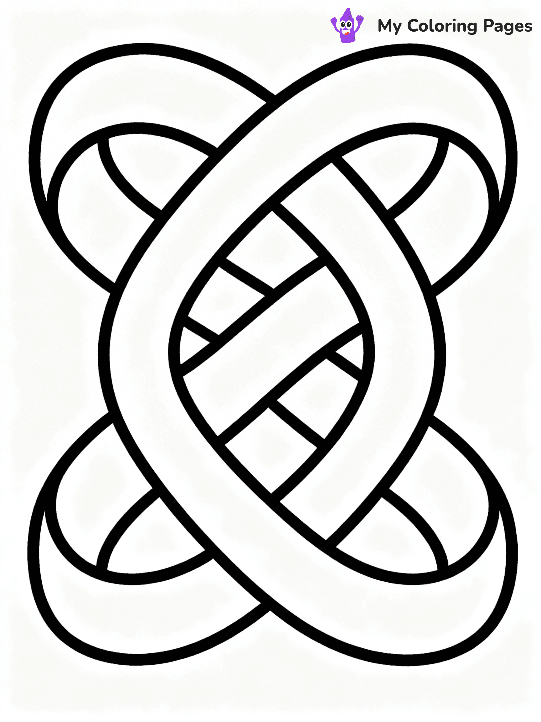 Optical Illusion Coloring Pages - 76