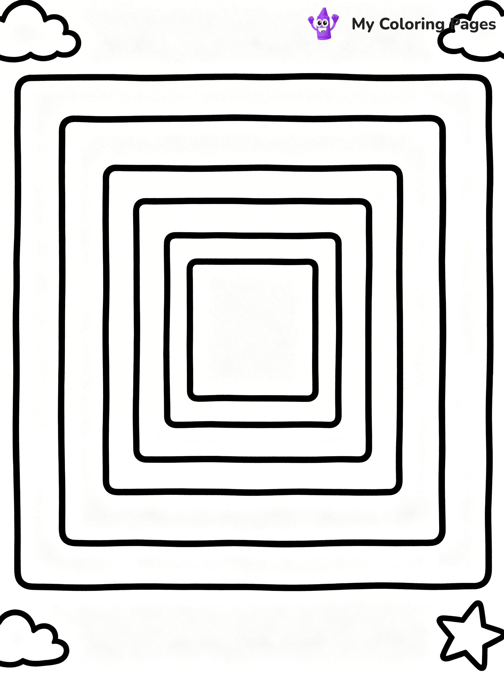 Optical Illusion Coloring Pages - 66