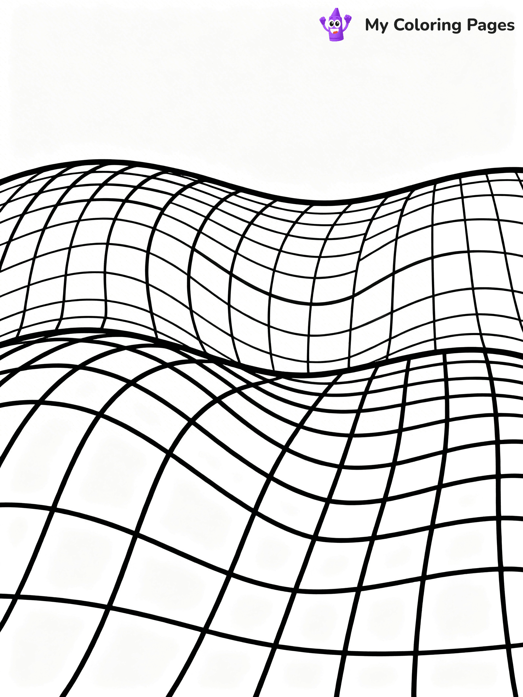 Optical Illusion Coloring Pages - 55