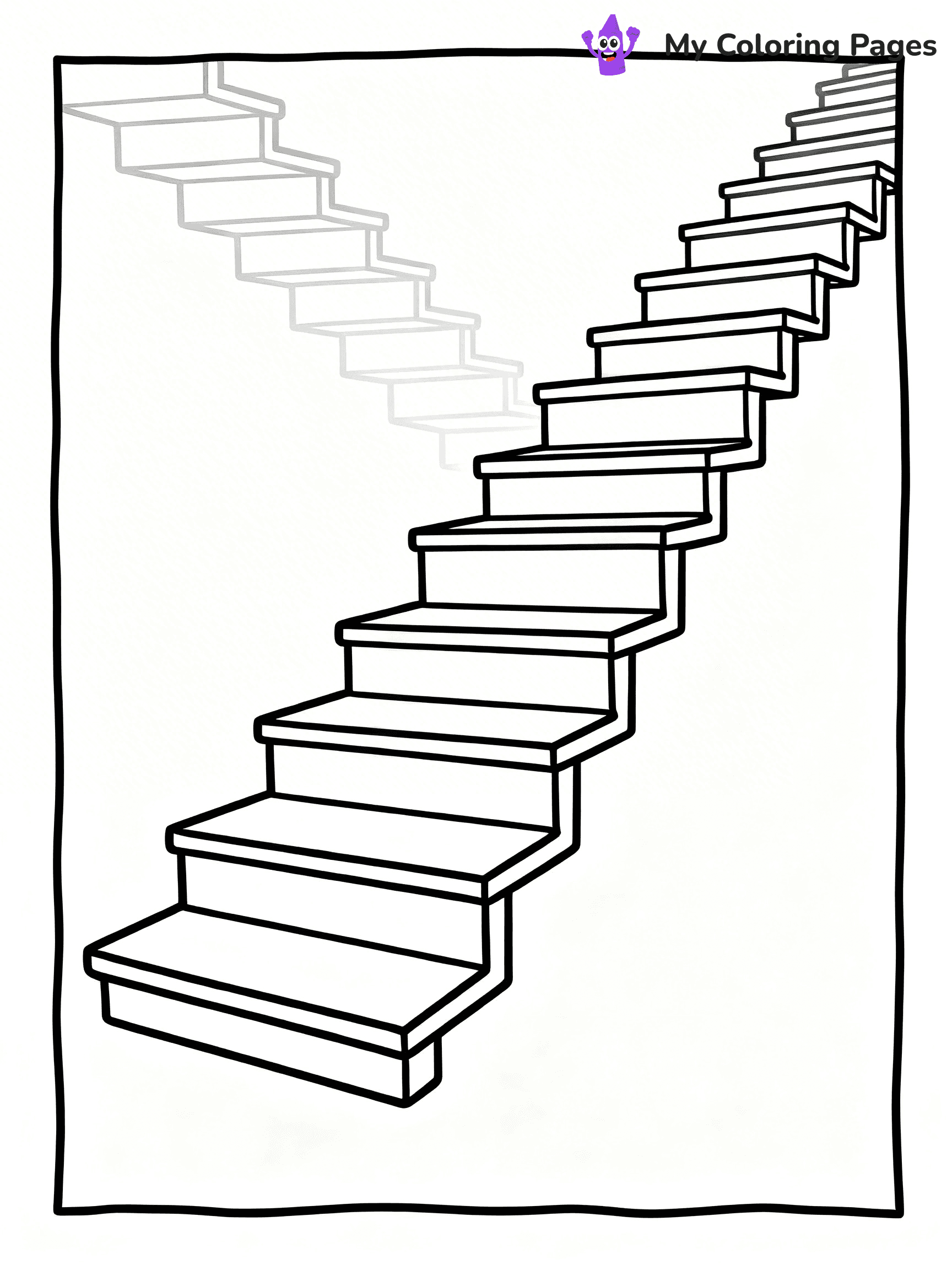 Optical Illusion Coloring Pages - 34