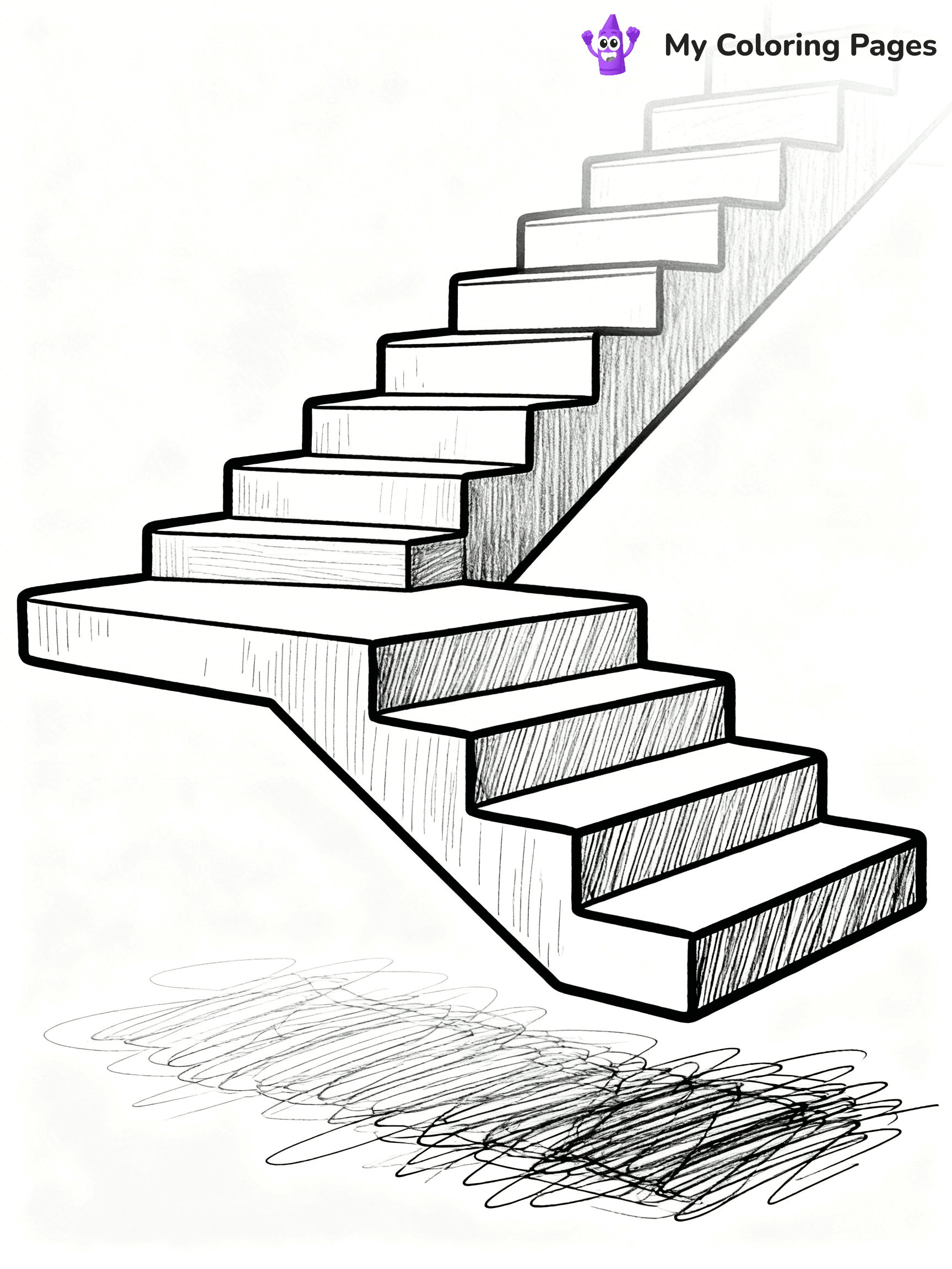 Optical Illusion Coloring Pages - 32