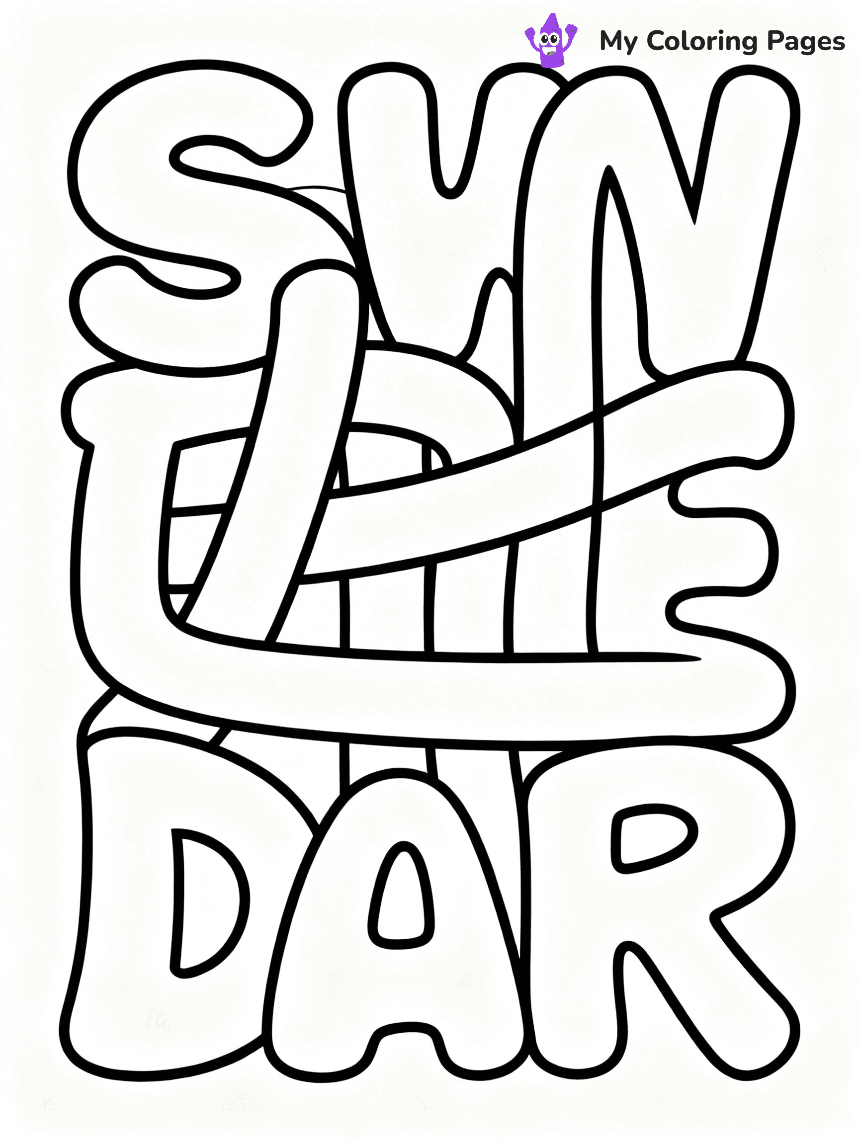 Optical Illusion Coloring Pages - 16