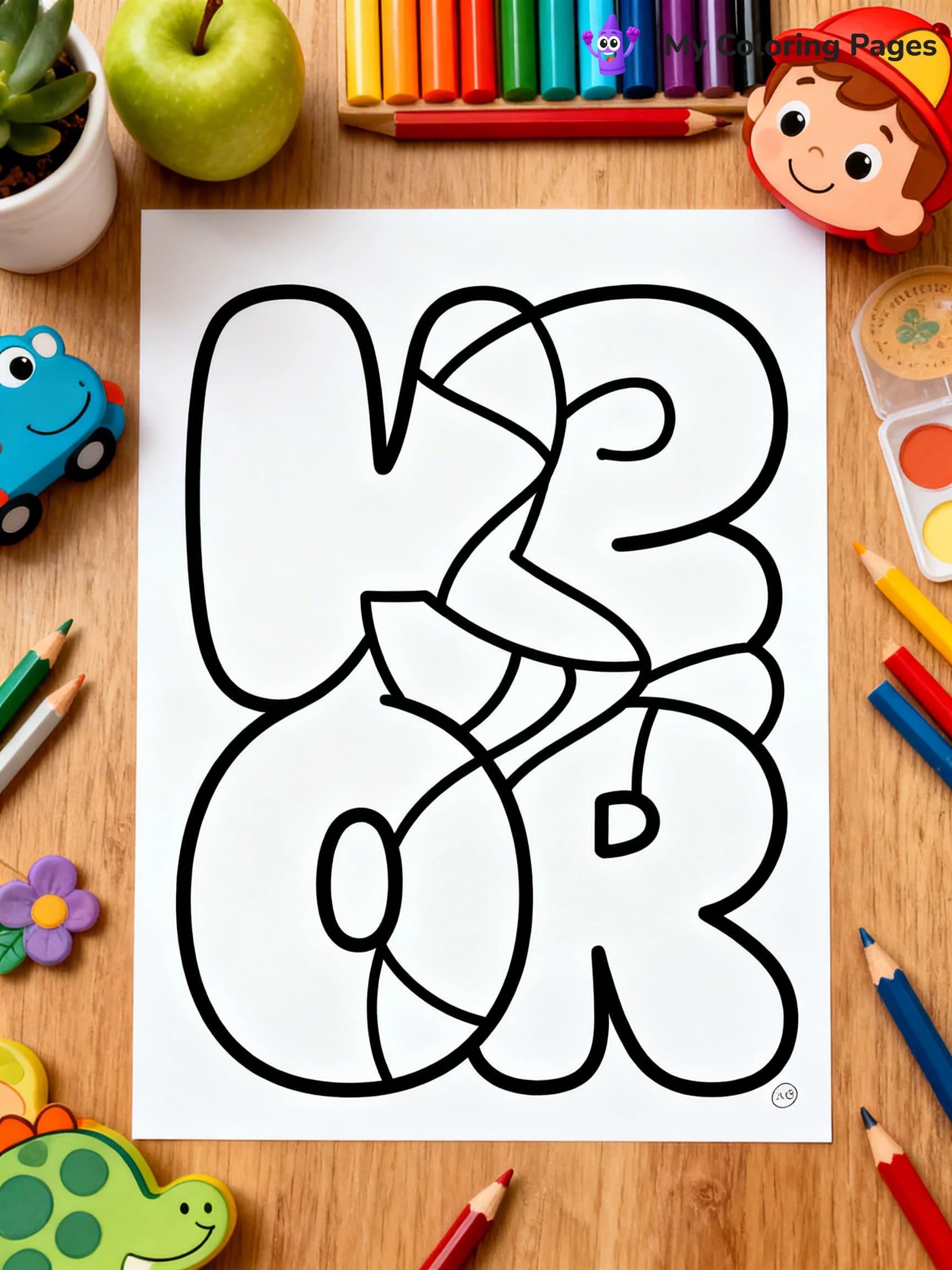 Optical Illusion Coloring Pages - 14