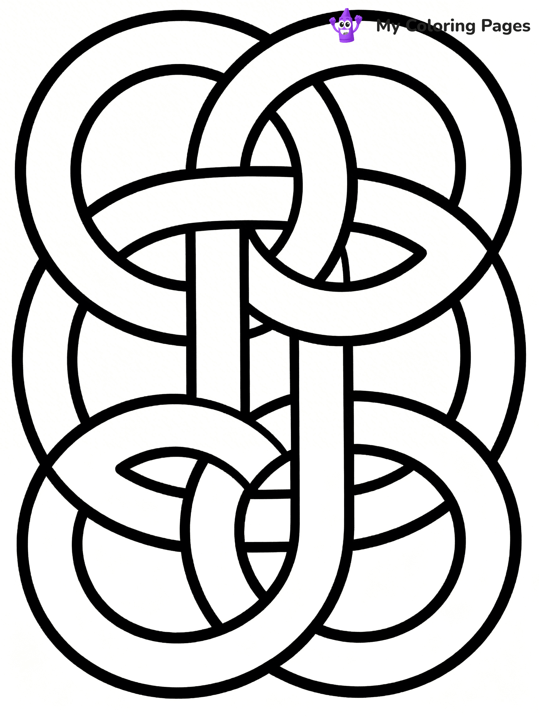 Optical Illusion Coloring Pages - 4