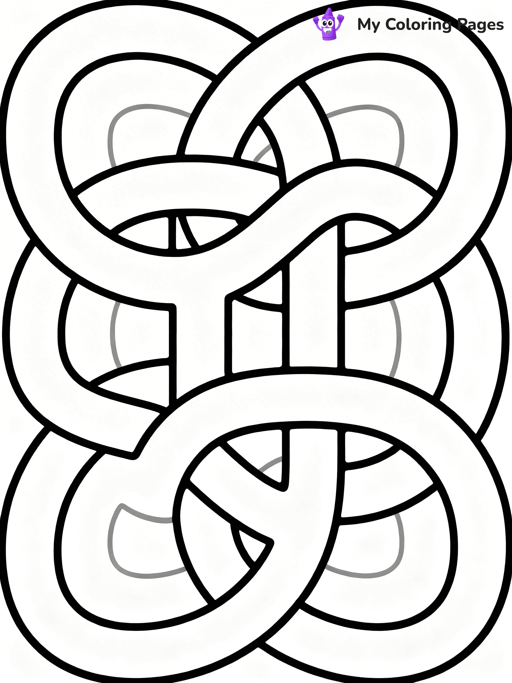 Optical Illusion Coloring Pages - 3