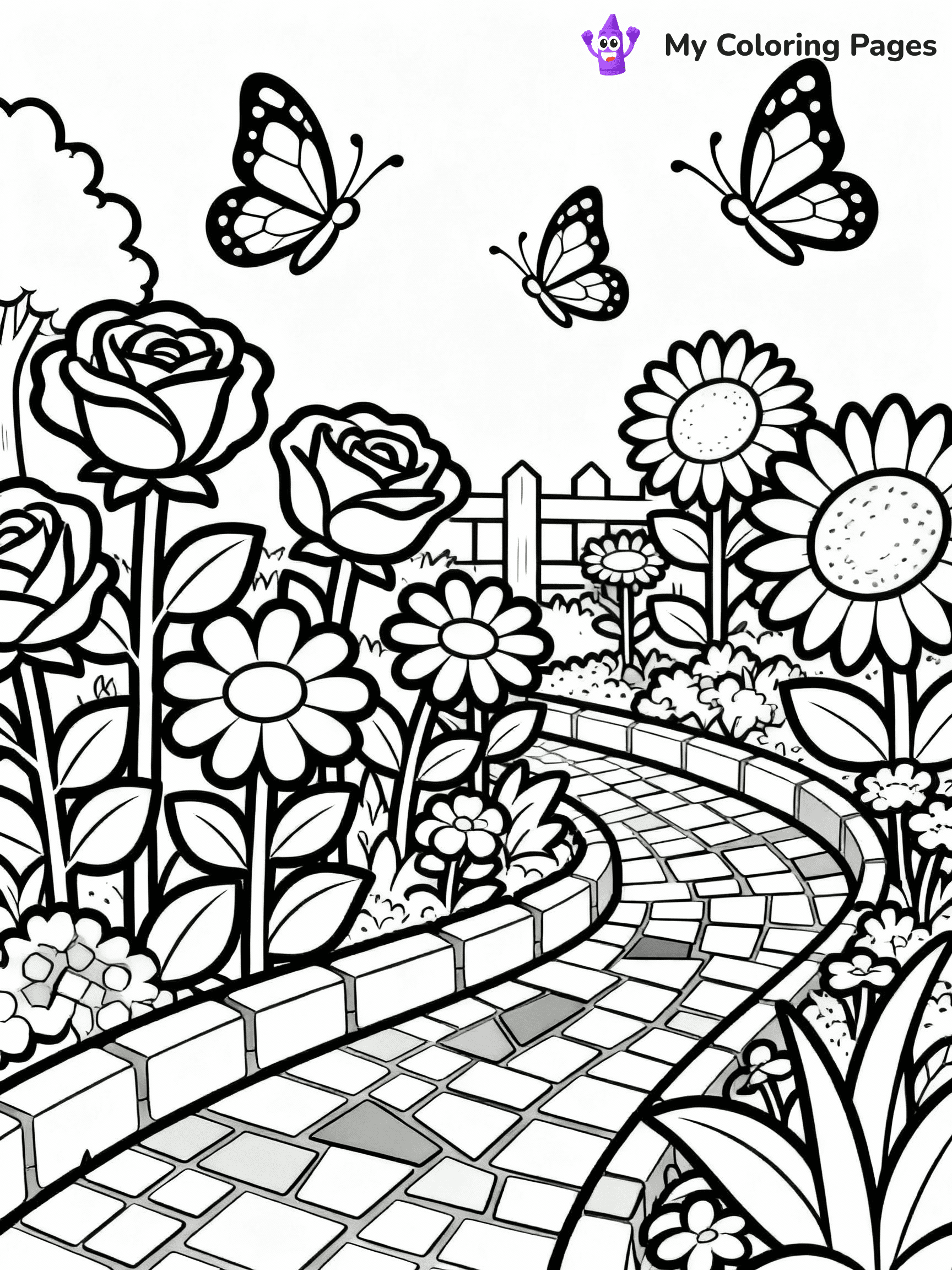 Mosaic Coloring Pages - 26