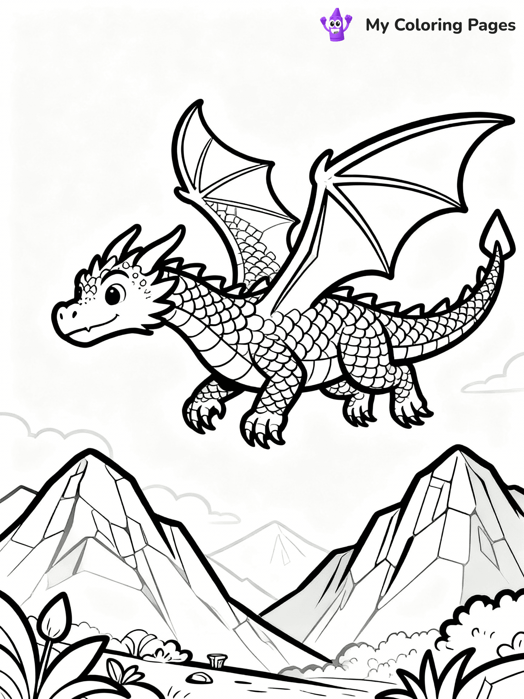 Mosaic Coloring Pages - 19