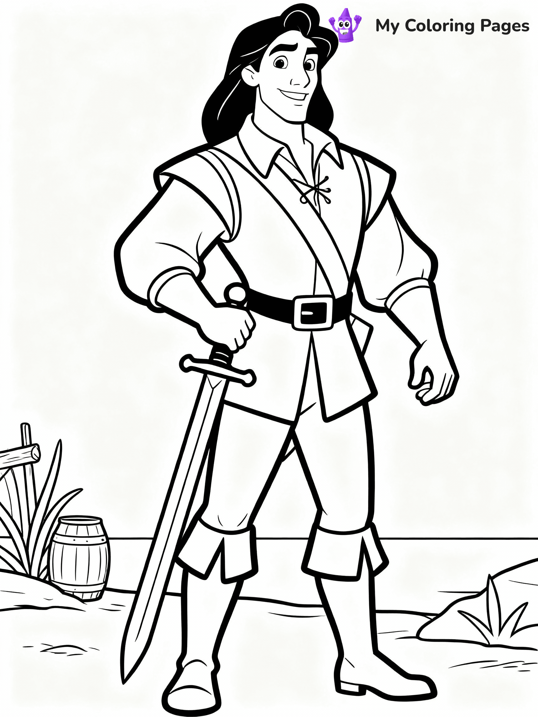 Pocahontas Coloring Pages - 19