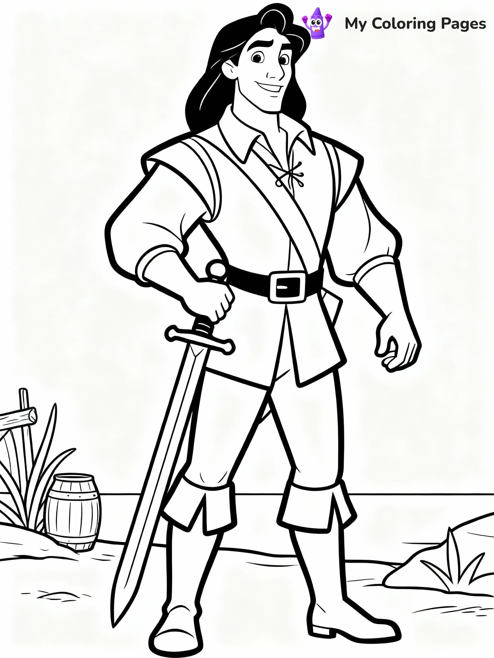 Pocahontas Coloring Pages - 19
