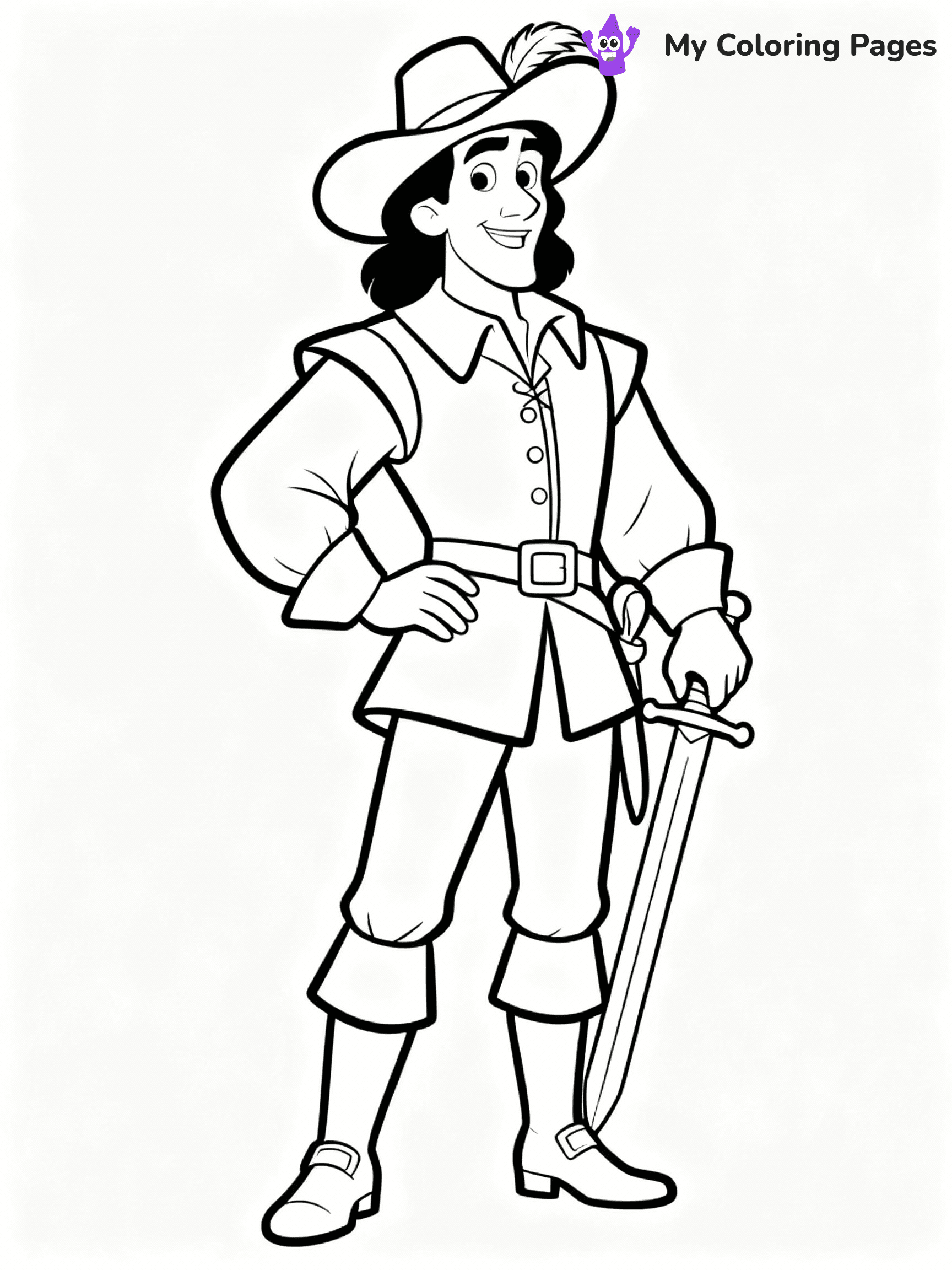 Pocahontas Coloring Pages - 16