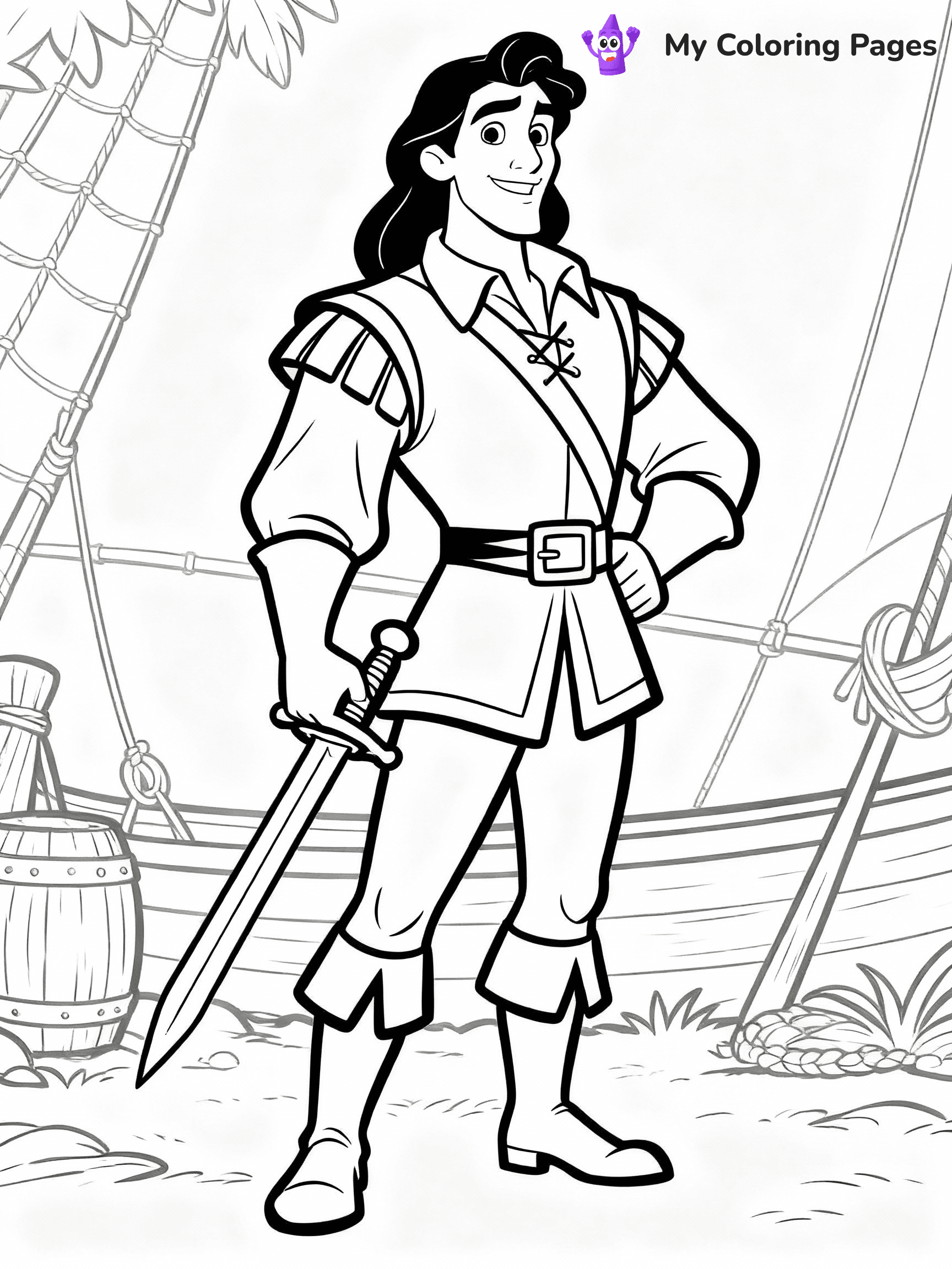 Pocahontas Coloring Pages - 15
