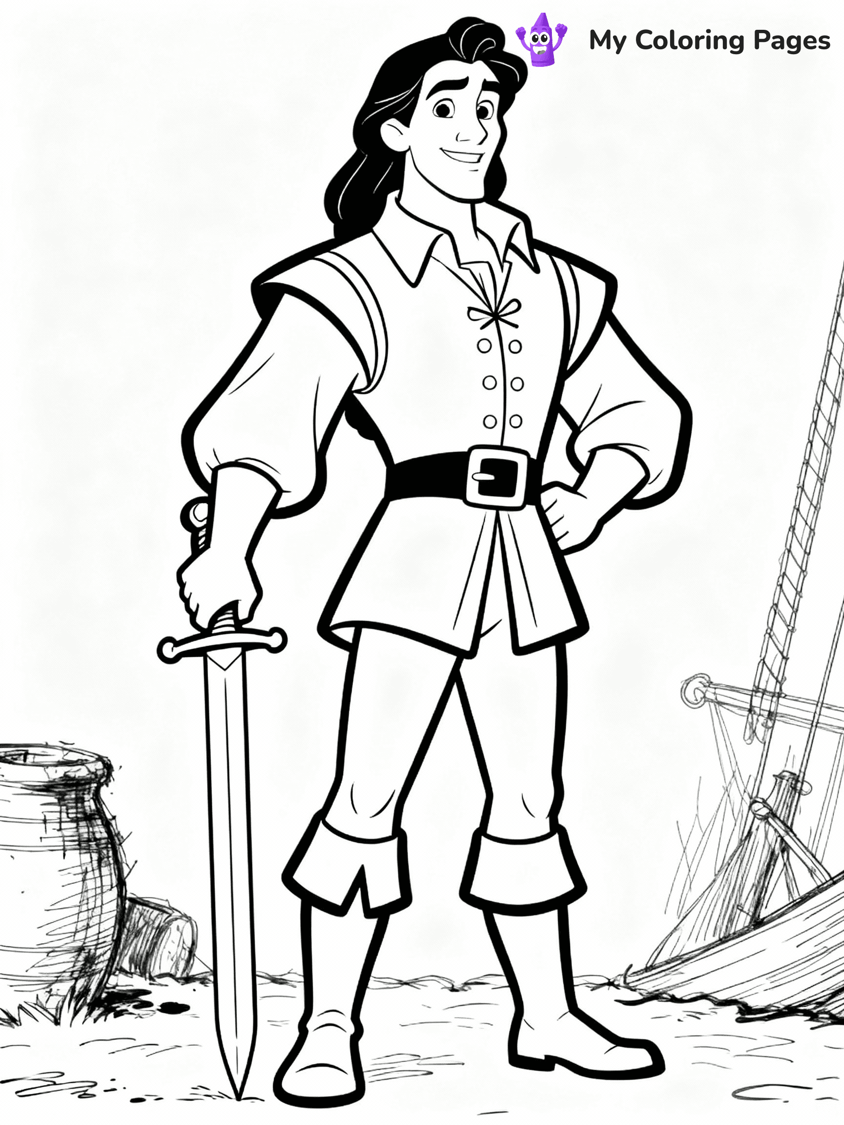 Pocahontas Coloring Pages - 14