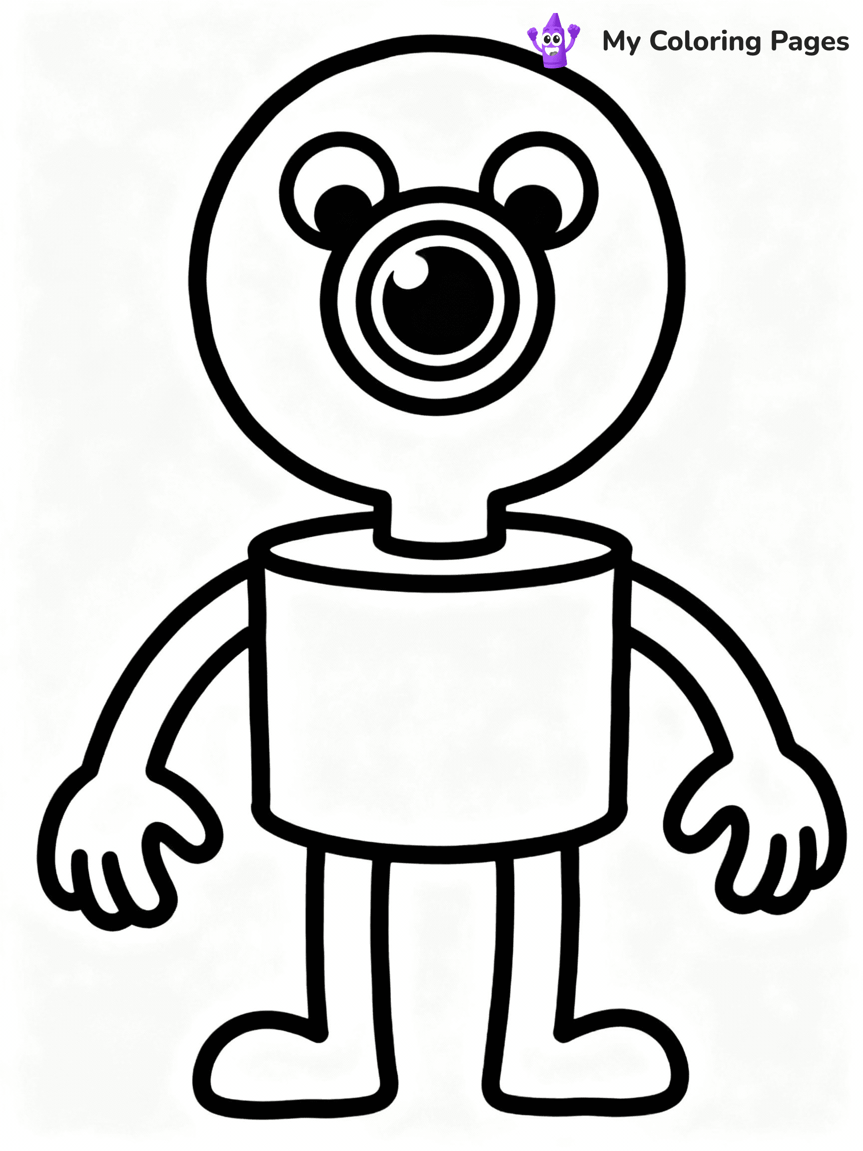 Skibidi Toilet Coloring Pages - 30