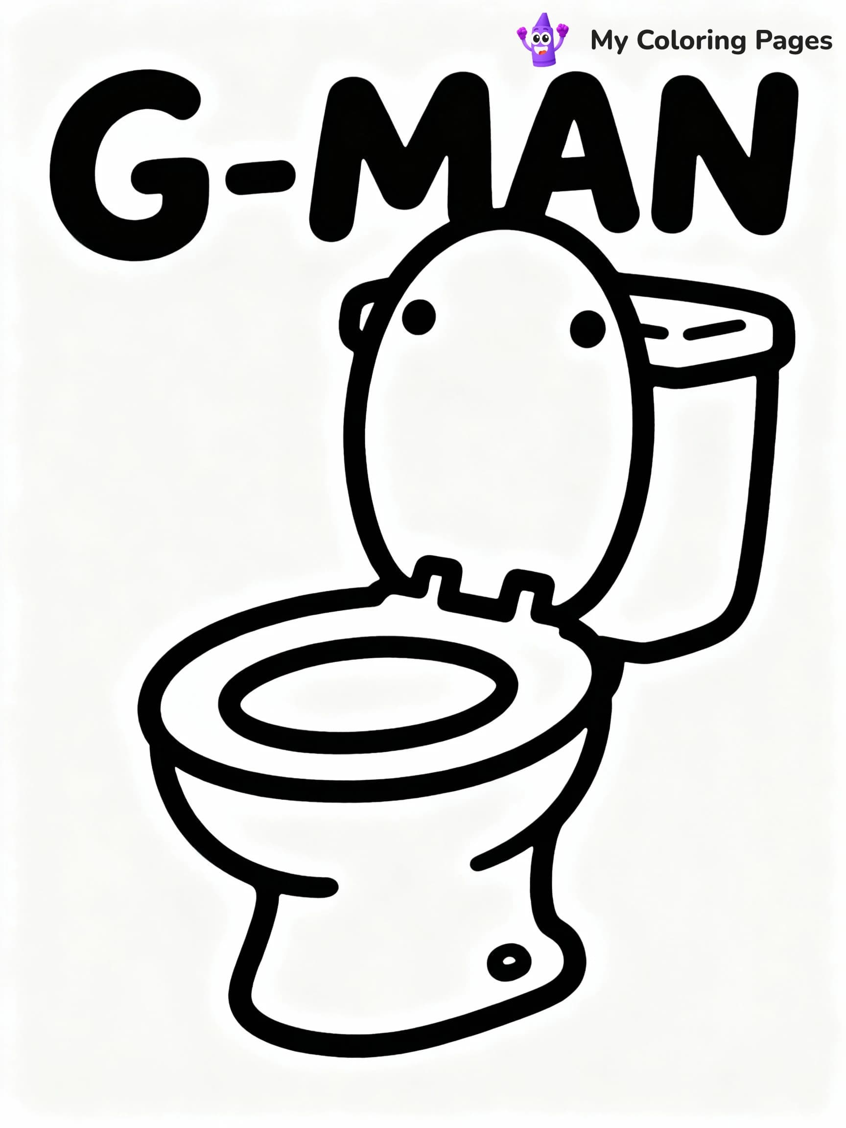Skibidi Toilet Coloring Pages - 24