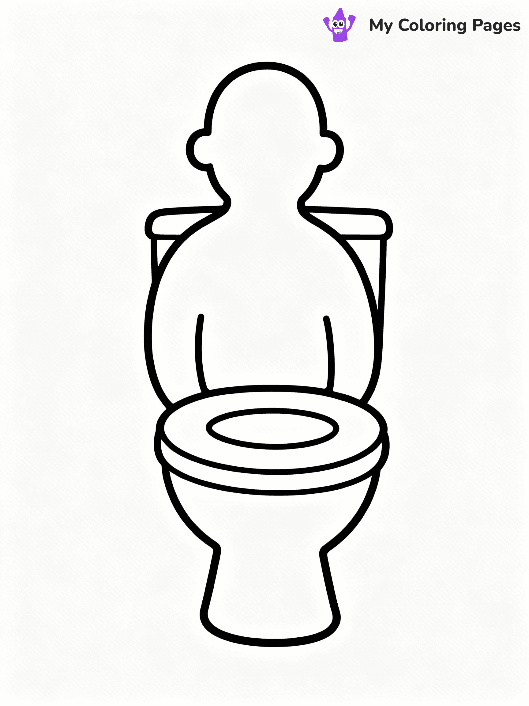 Skibidi Toilet Coloring Pages - 23