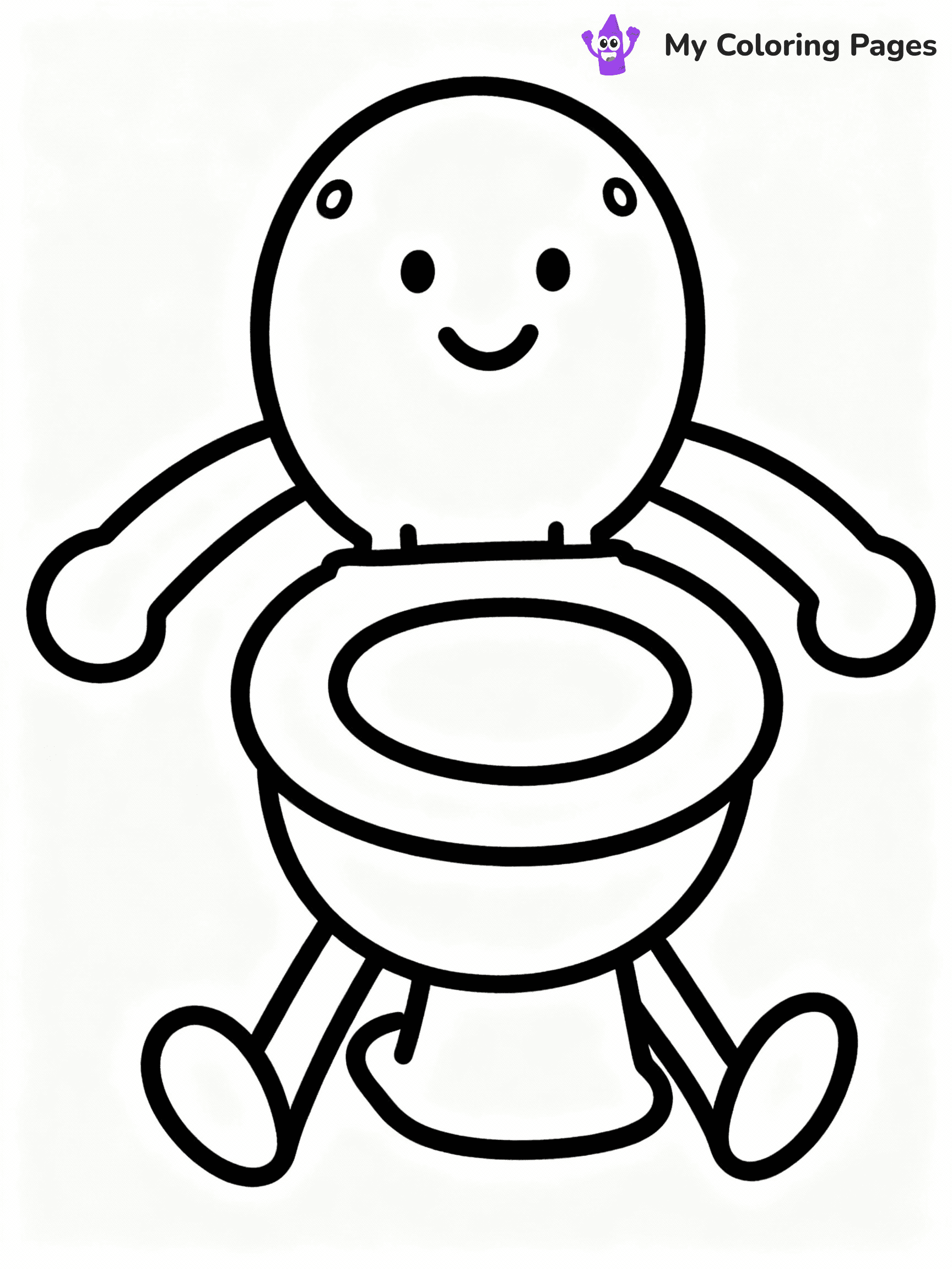 Skibidi Toilet Coloring Pages - 19