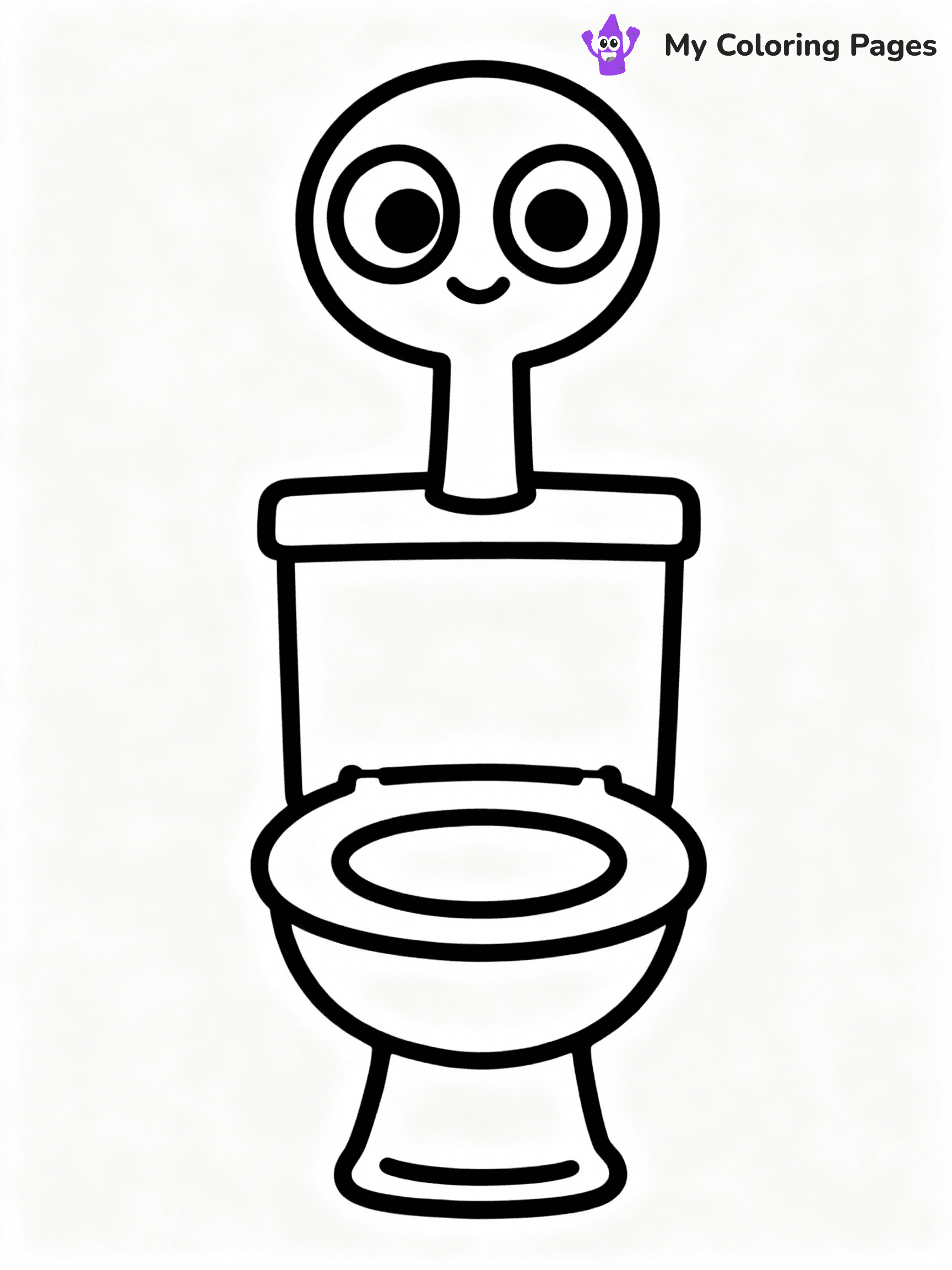 Skibidi Toilet Coloring Pages - 17