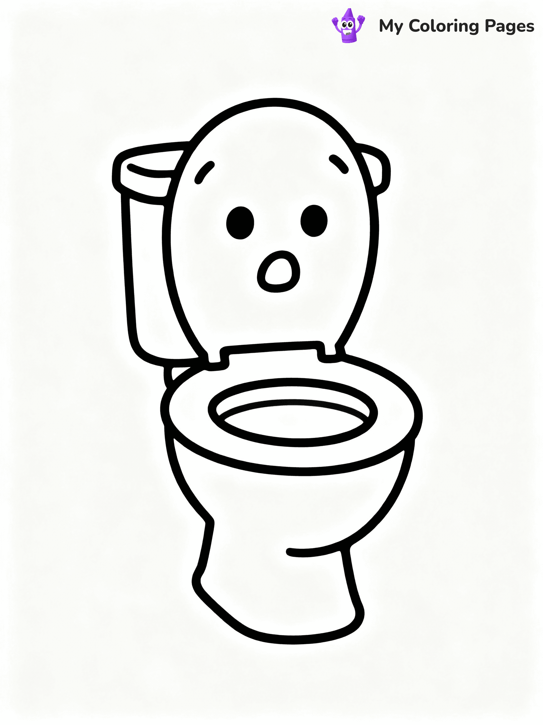 Skibidi Toilet Coloring Pages - 13