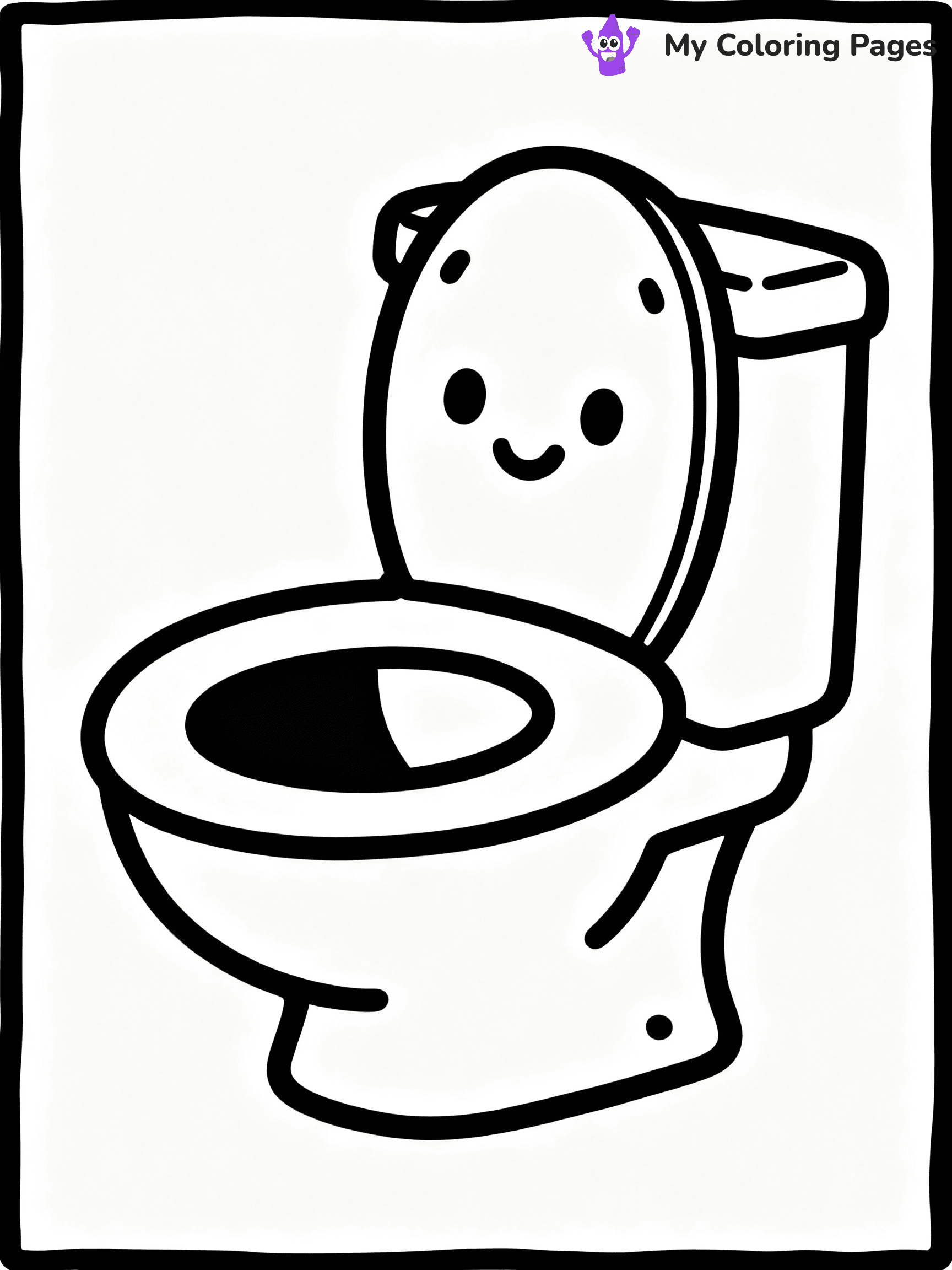 Skibidi Toilet Coloring Pages - 9