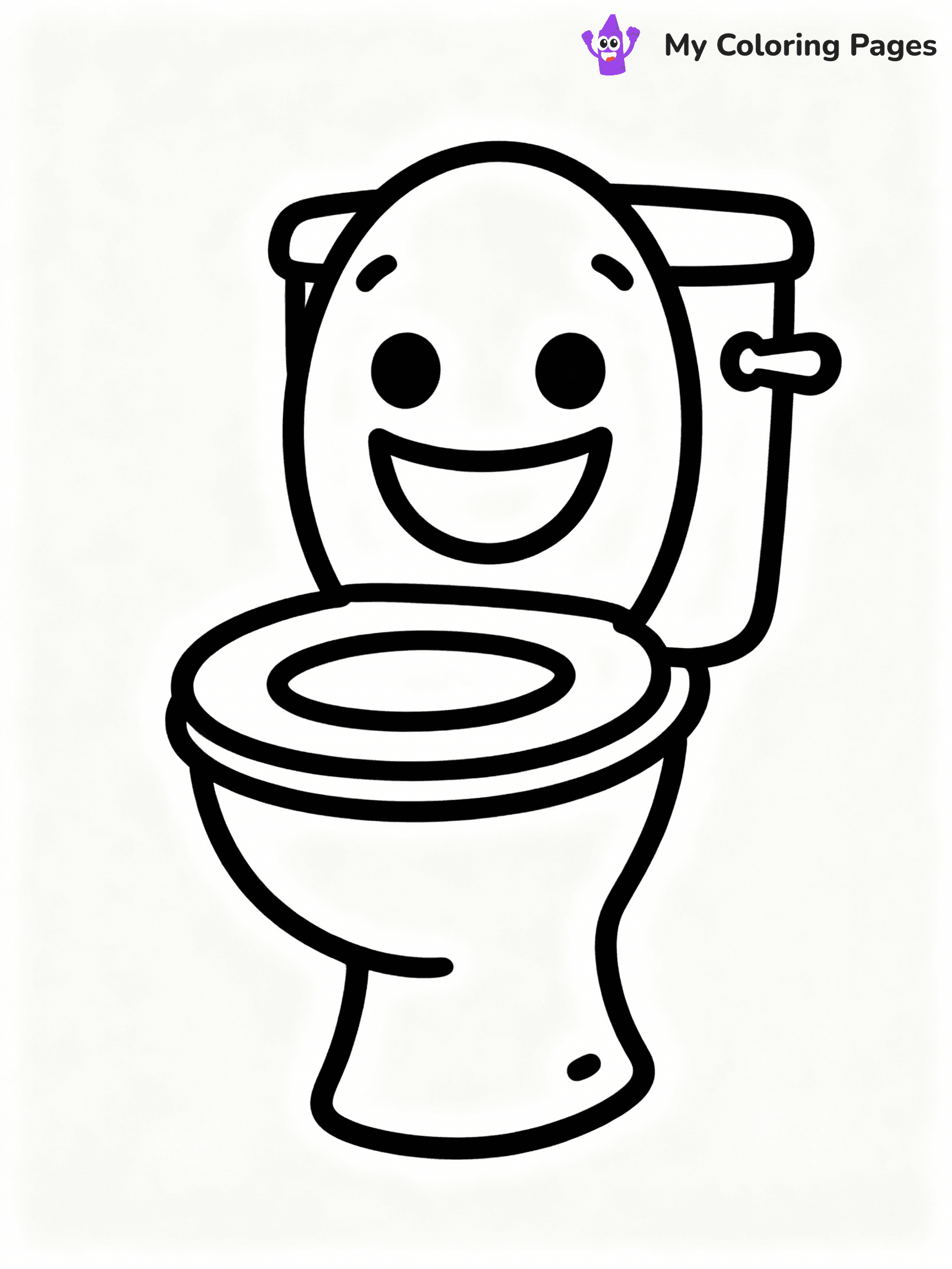 Skibidi Toilet Coloring Pages - 8