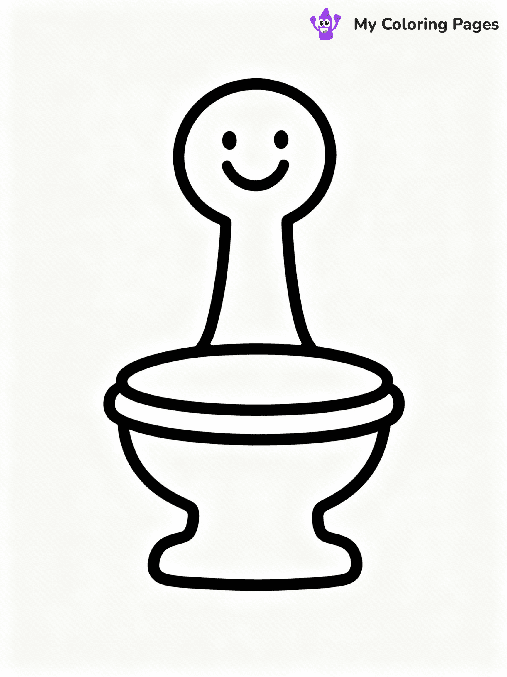 Skibidi Toilet Coloring Pages - 6