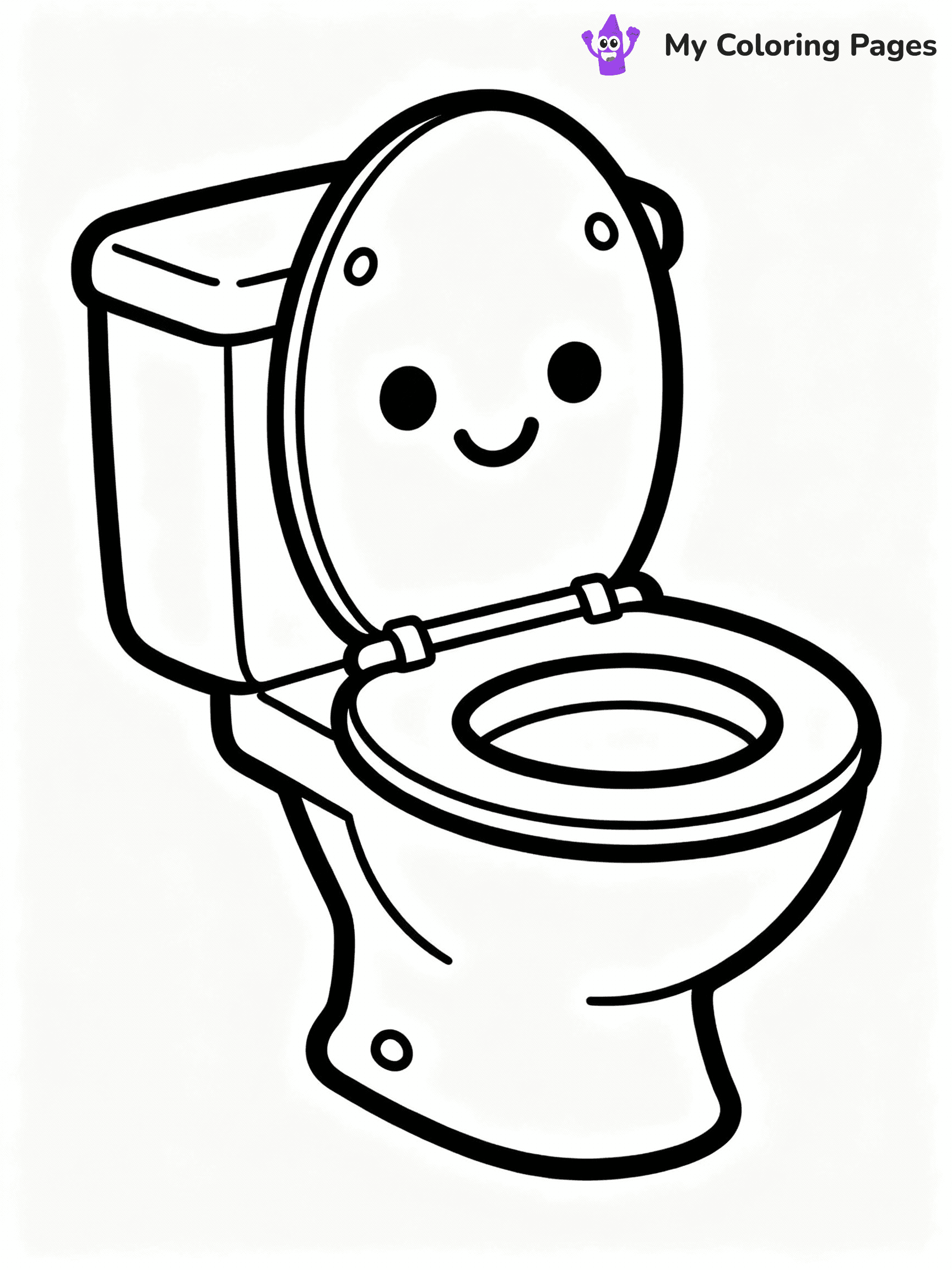 Skibidi Toilet Coloring Pages - 2