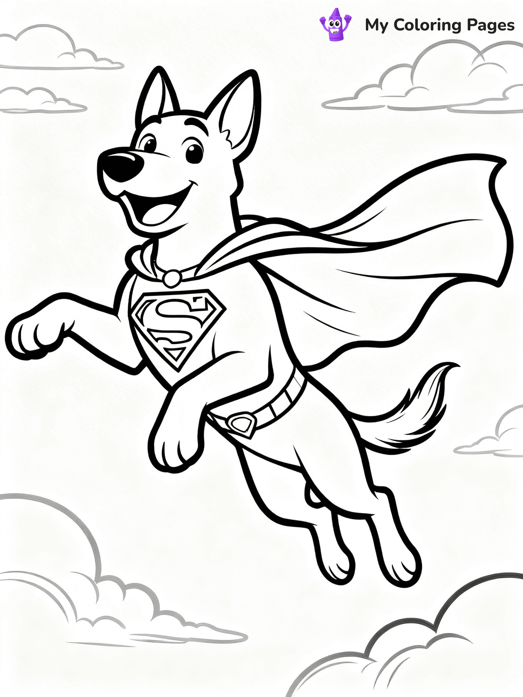 Supergirl Coloring Pages - 28