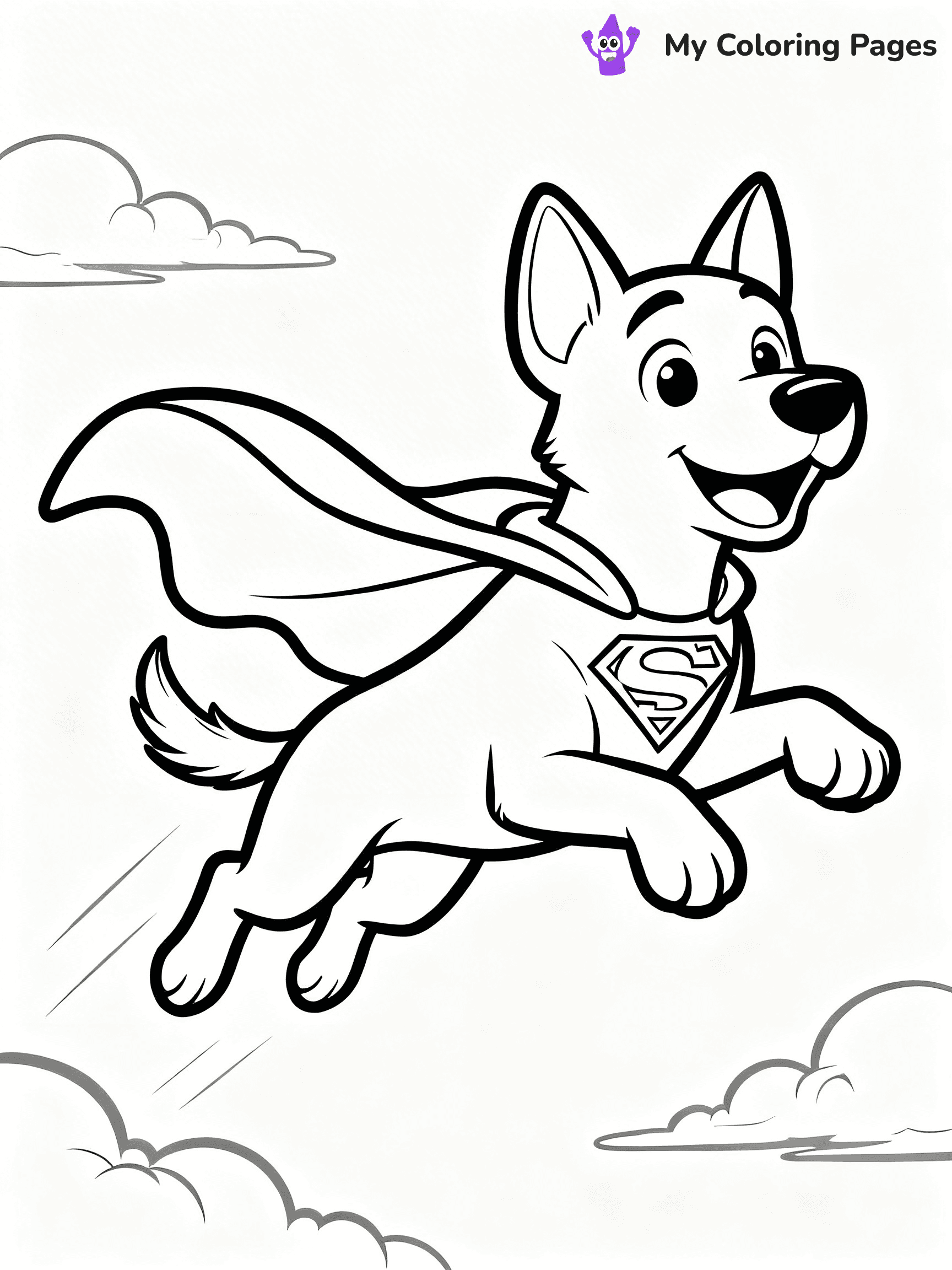 Supergirl Coloring Pages - 27