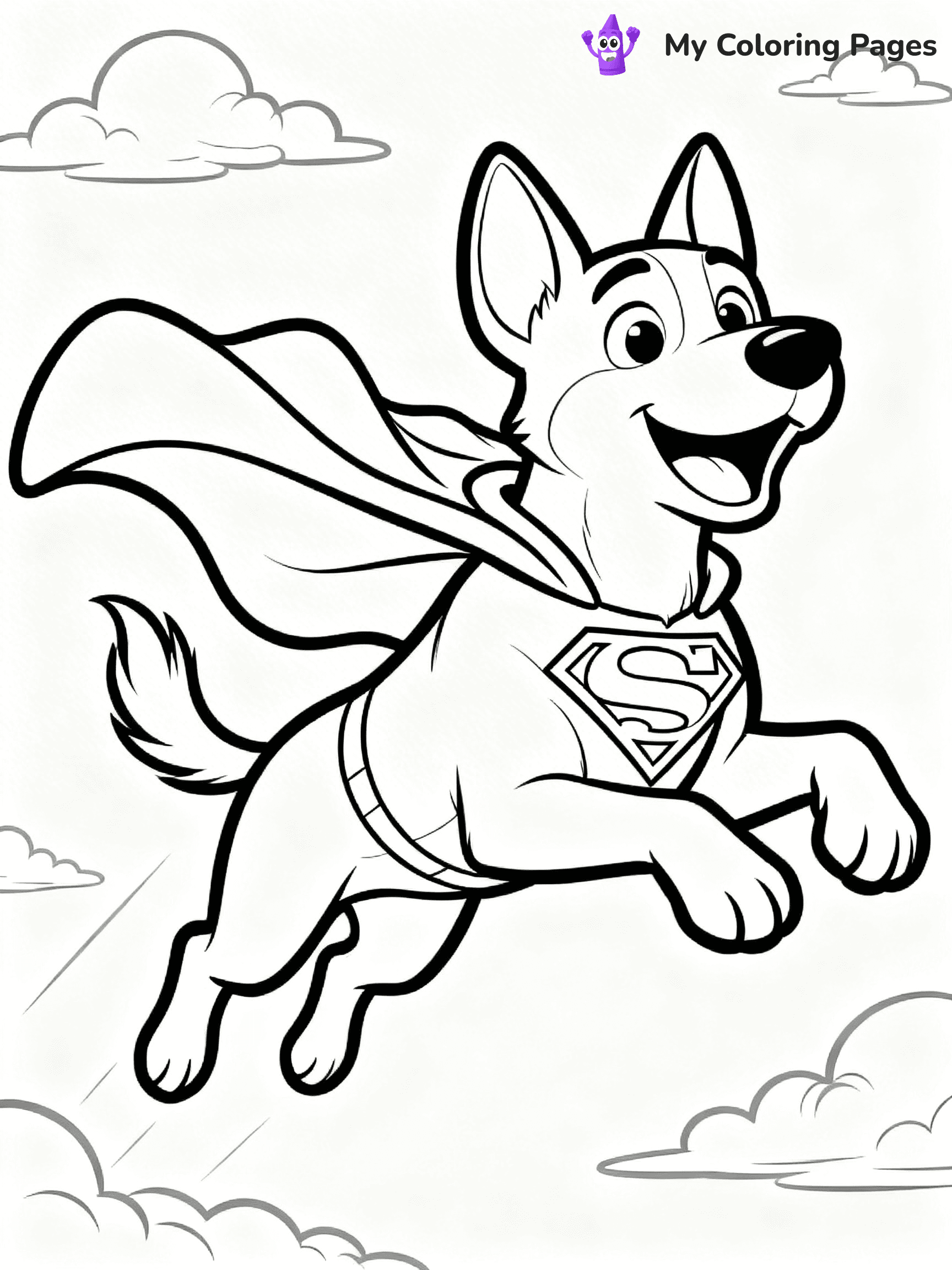 Supergirl Coloring Pages - 26