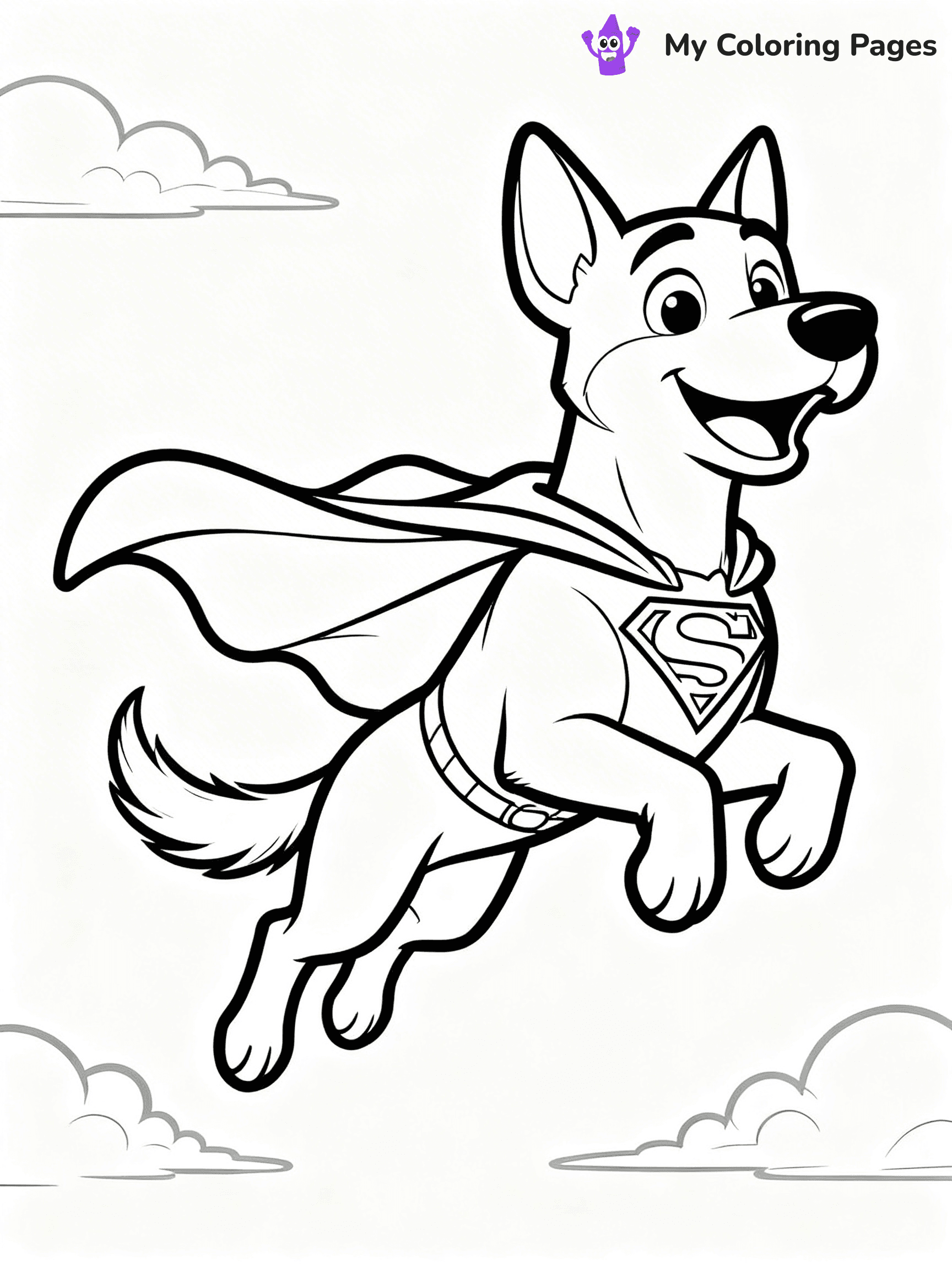 Supergirl Coloring Pages - 23