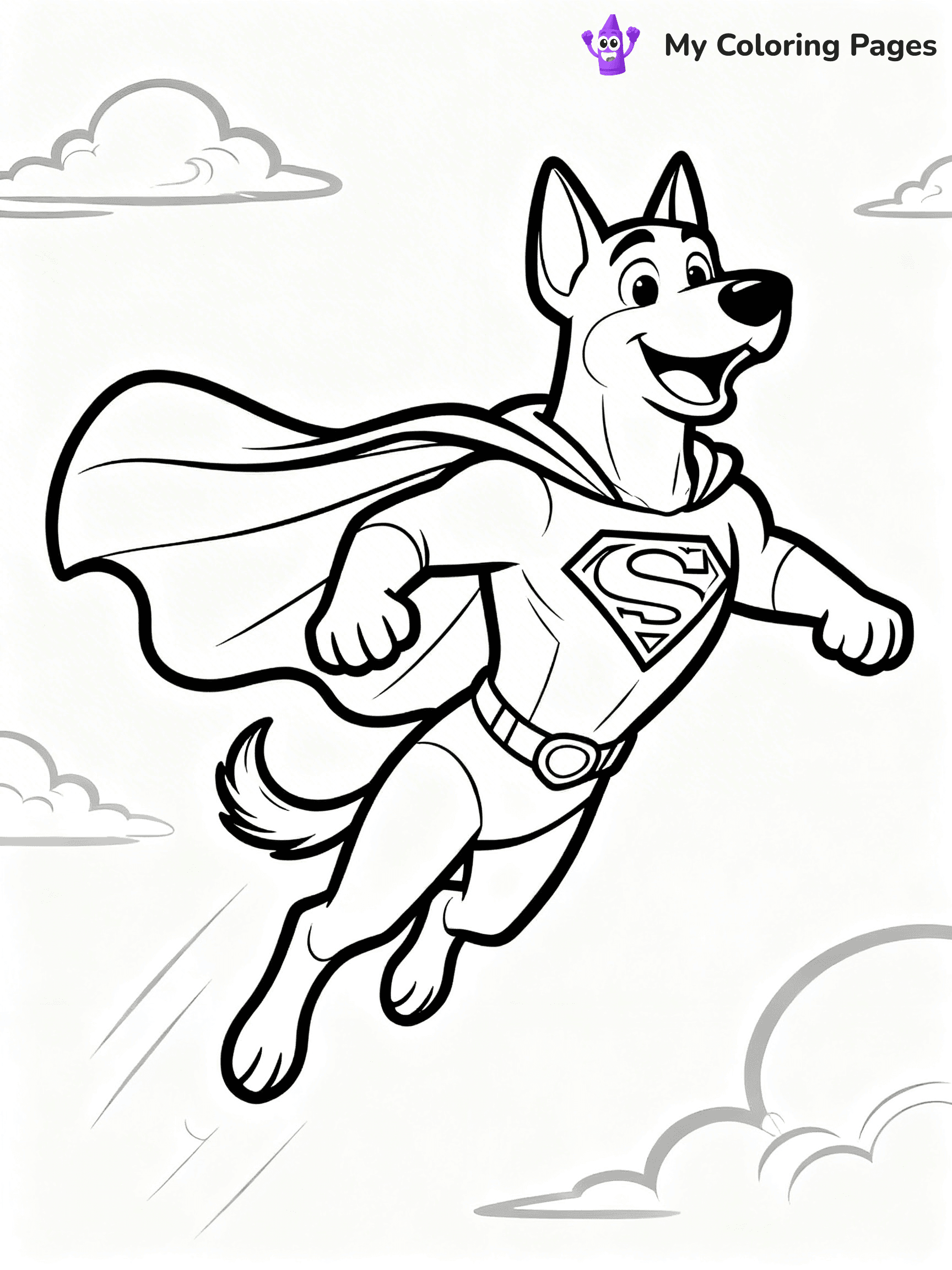 Supergirl Coloring Pages - 5