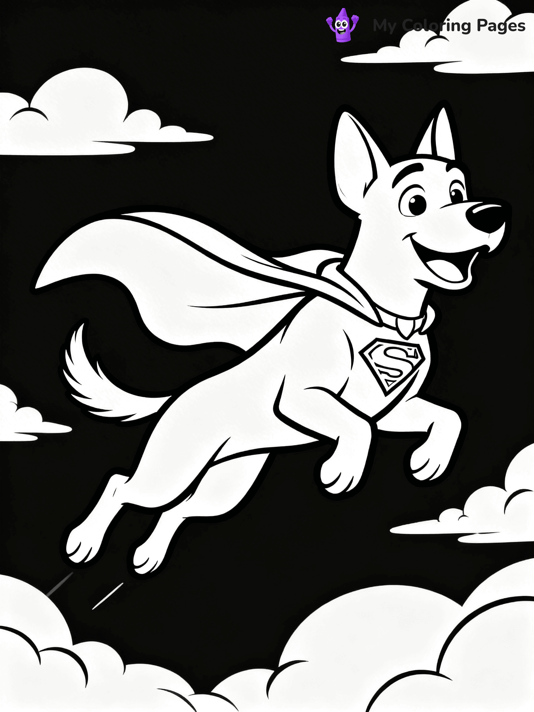 Supergirl Coloring Pages - 4