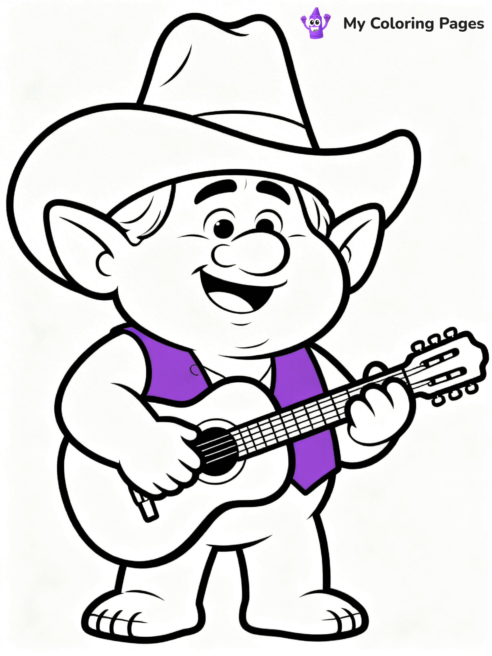 Trolls Band Together Coloring Pages - 408