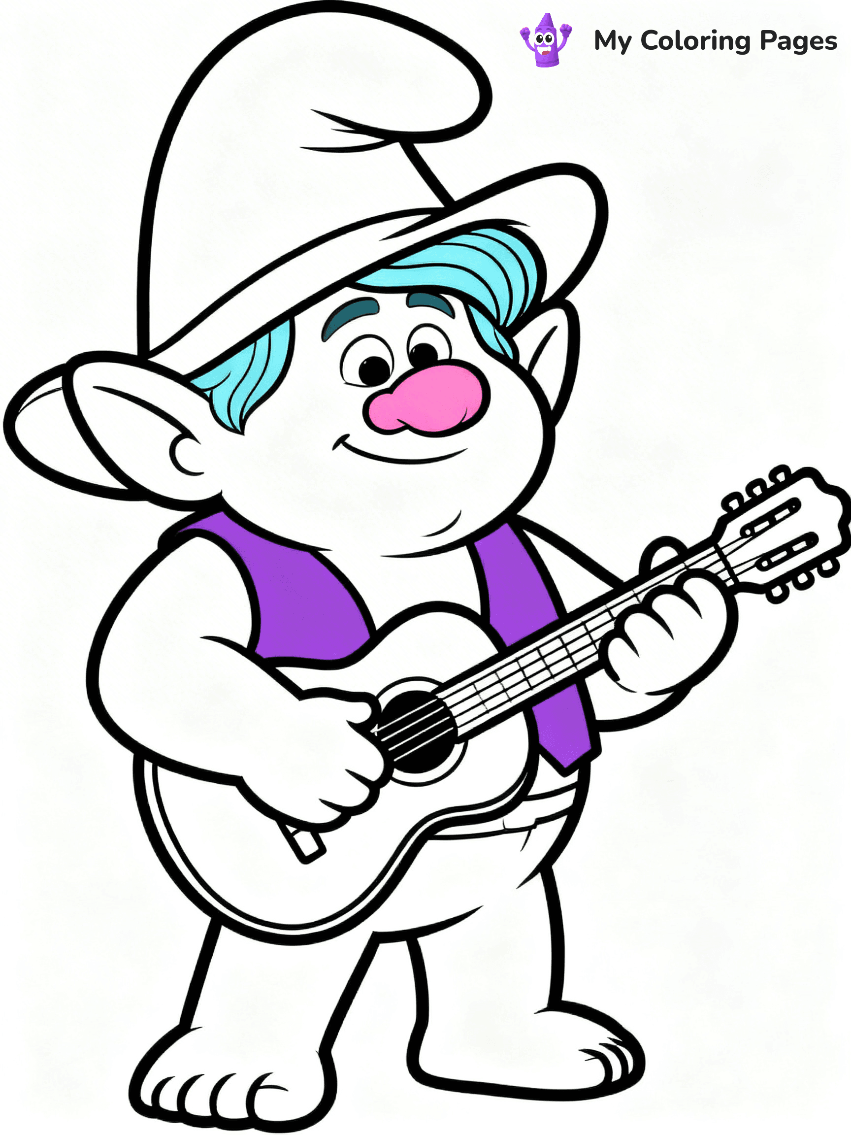 Trolls Band Together Coloring Pages - 407