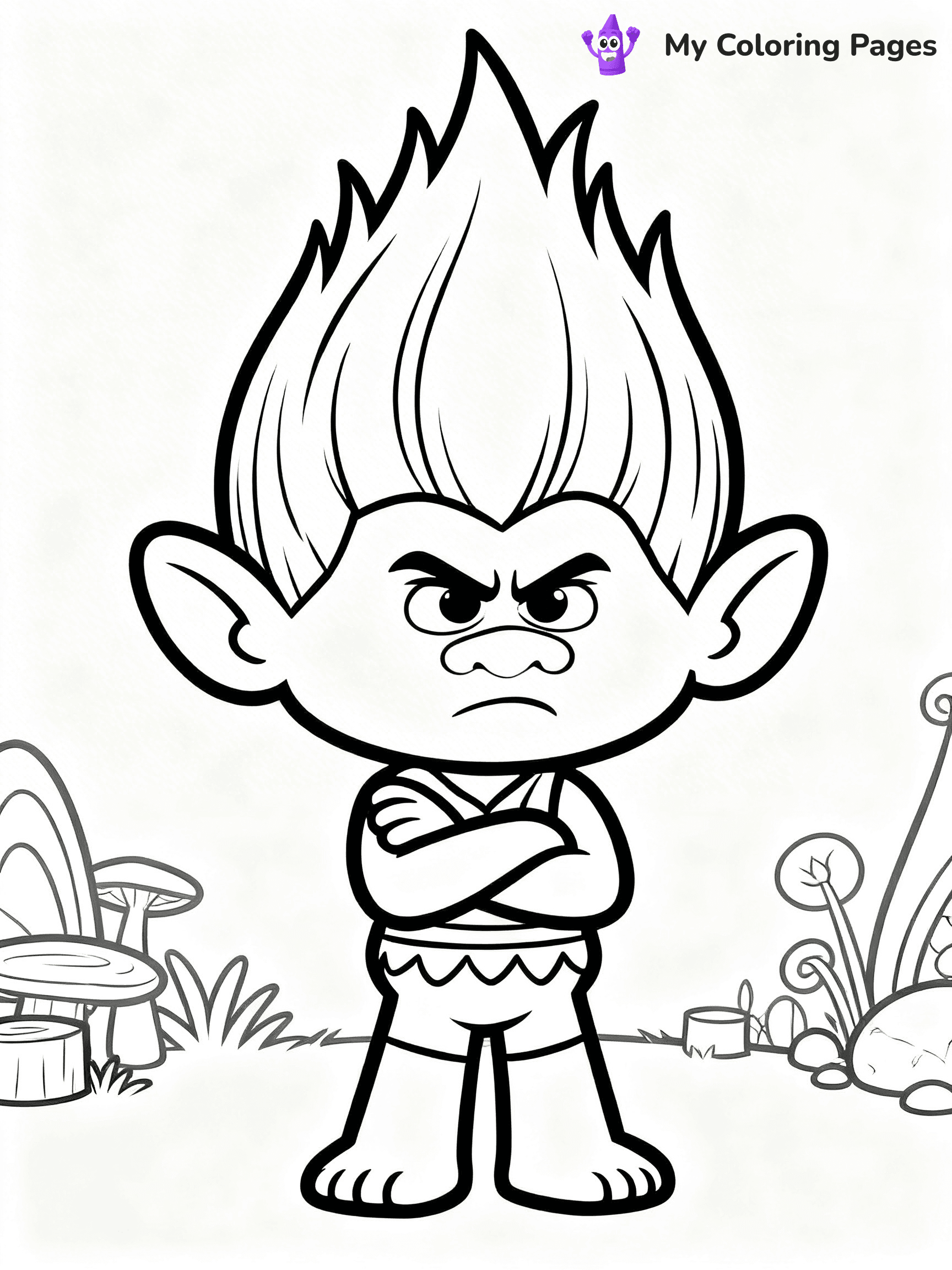 Trolls Band Together Coloring Pages - 376