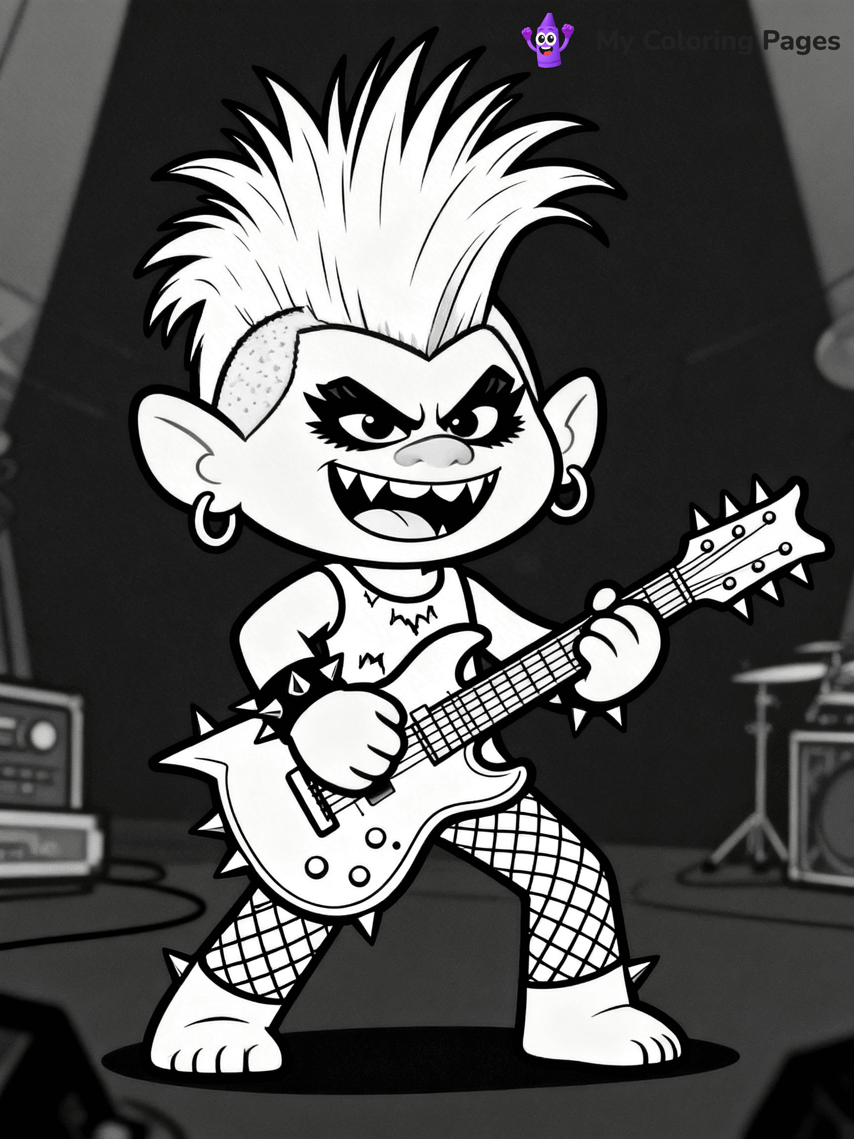 Trolls Band Together Coloring Pages - 333