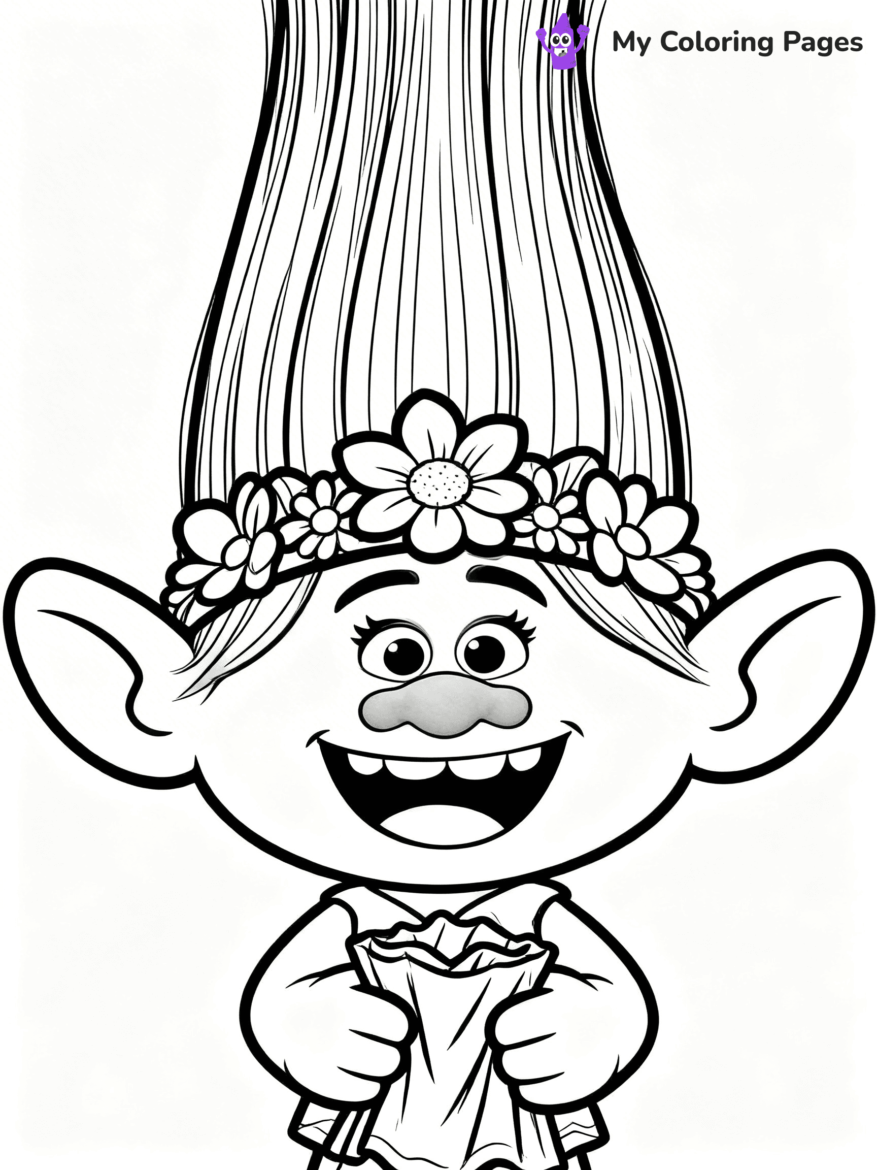 Trolls Band Together Coloring Pages - 290