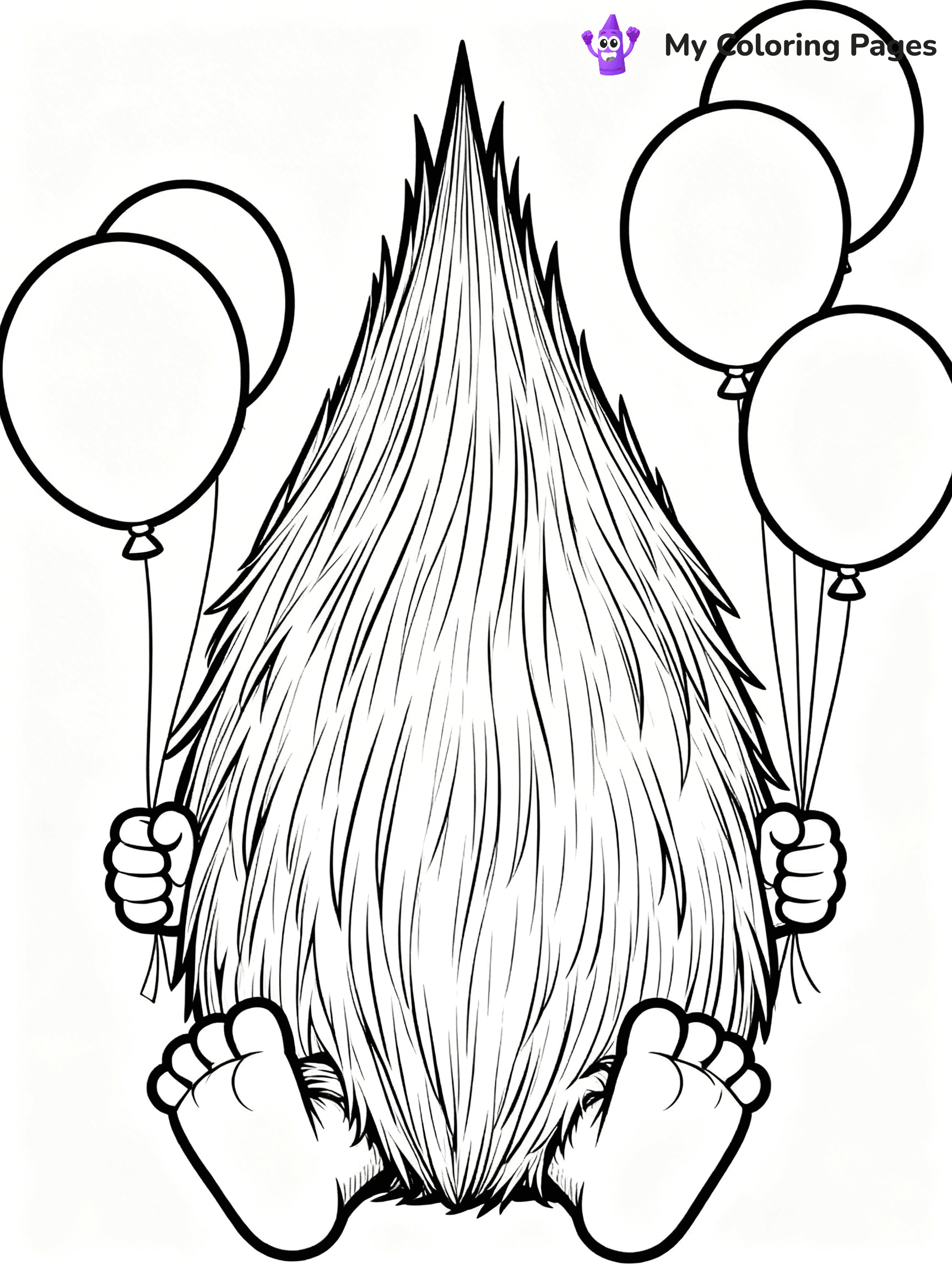Trolls Band Together Coloring Pages - 265