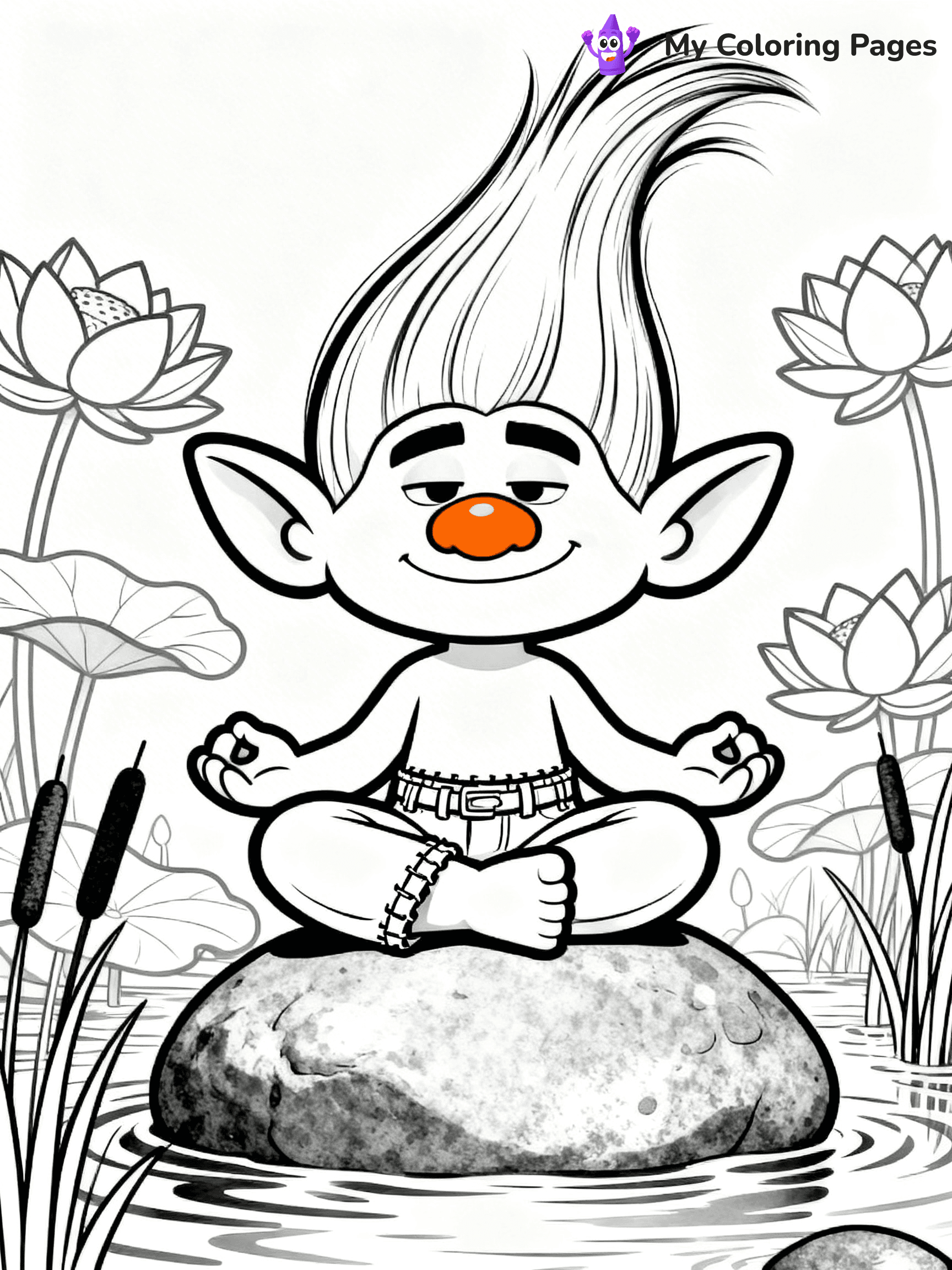 Trolls Band Together Coloring Pages - 232