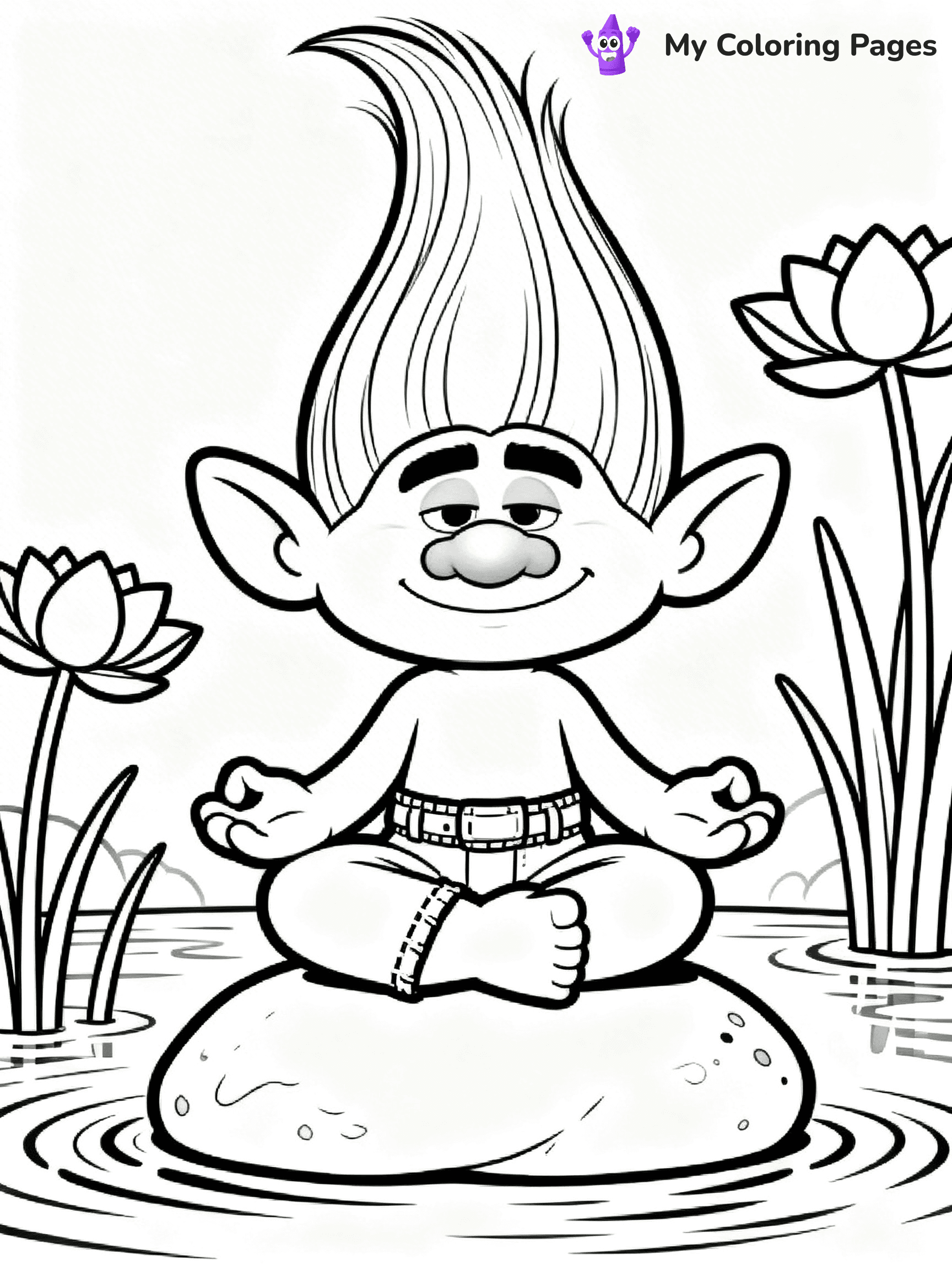 Trolls Band Together Coloring Pages - 231
