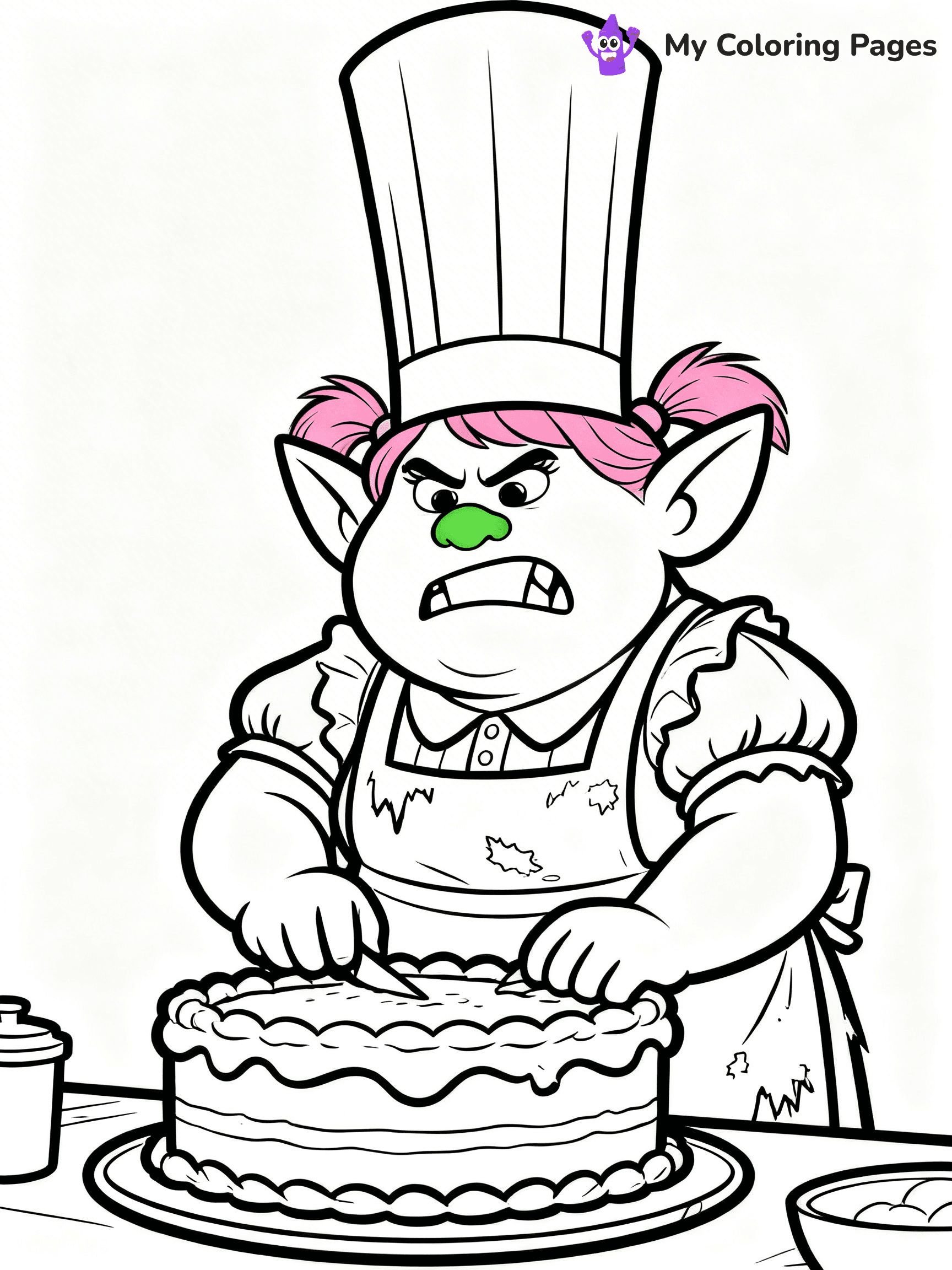 Trolls Band Together Coloring Pages - 215