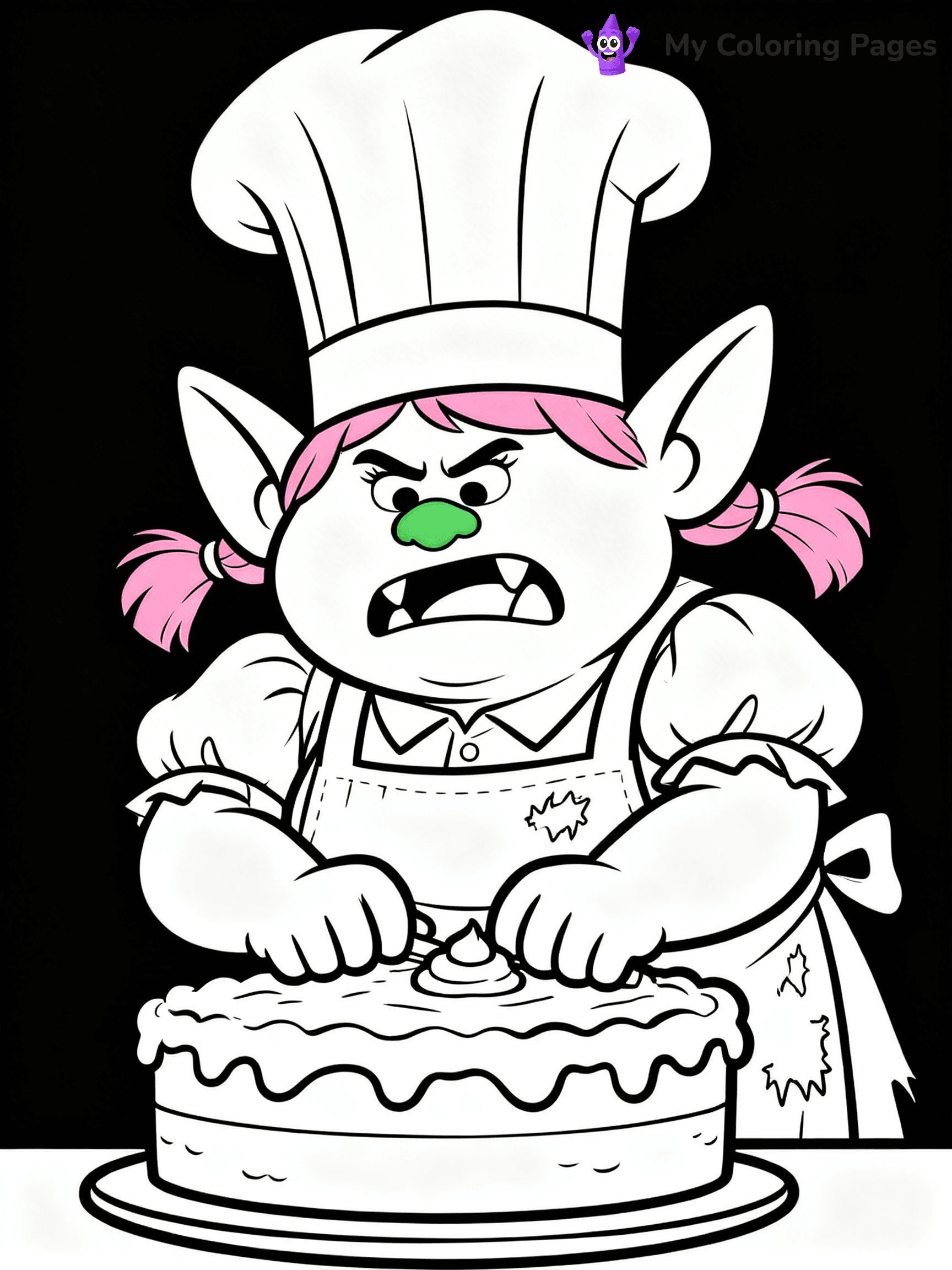 Trolls Band Together Coloring Pages - 214