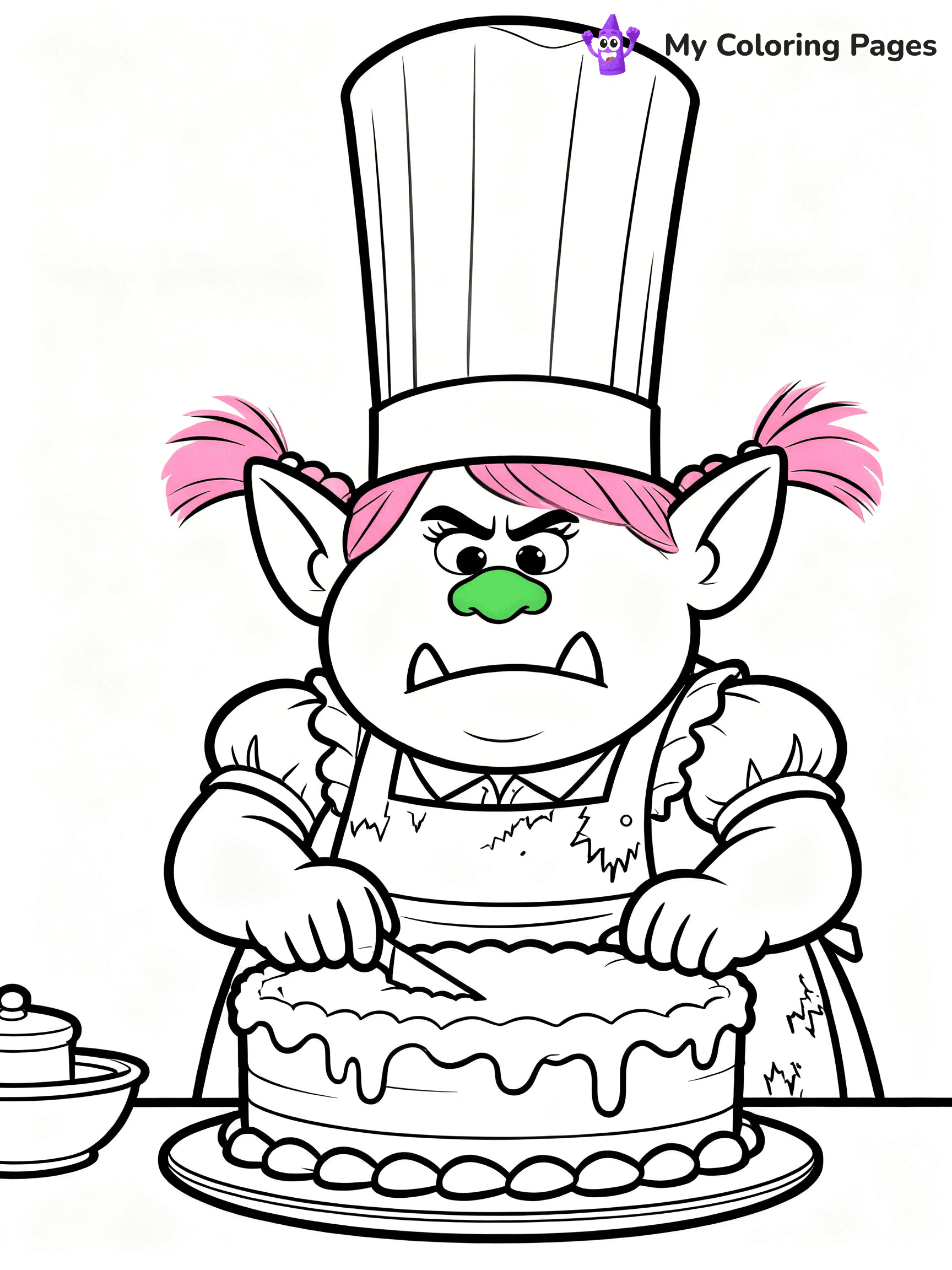 Trolls Band Together Coloring Pages - 212