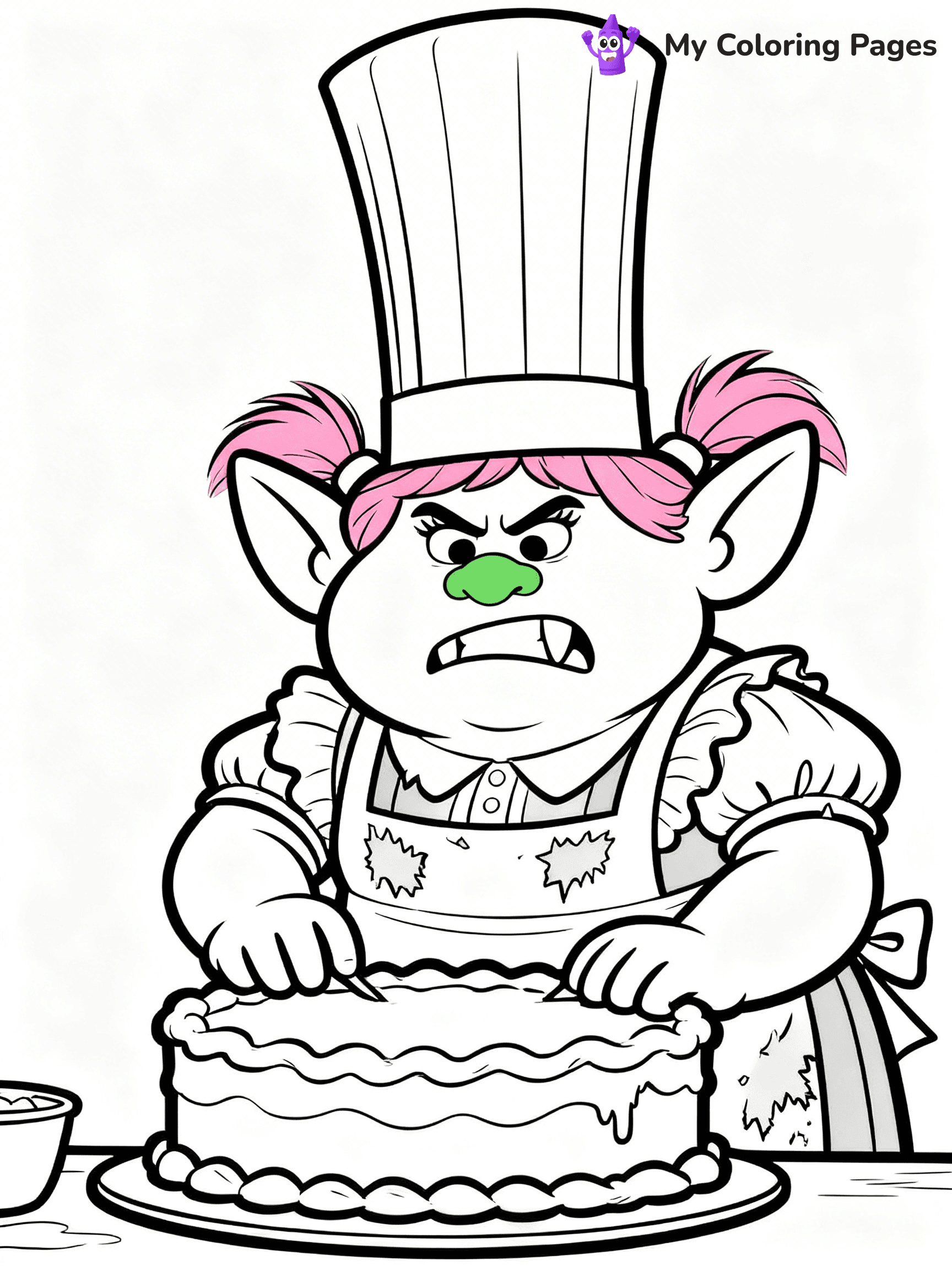 Trolls Band Together Coloring Pages - 209