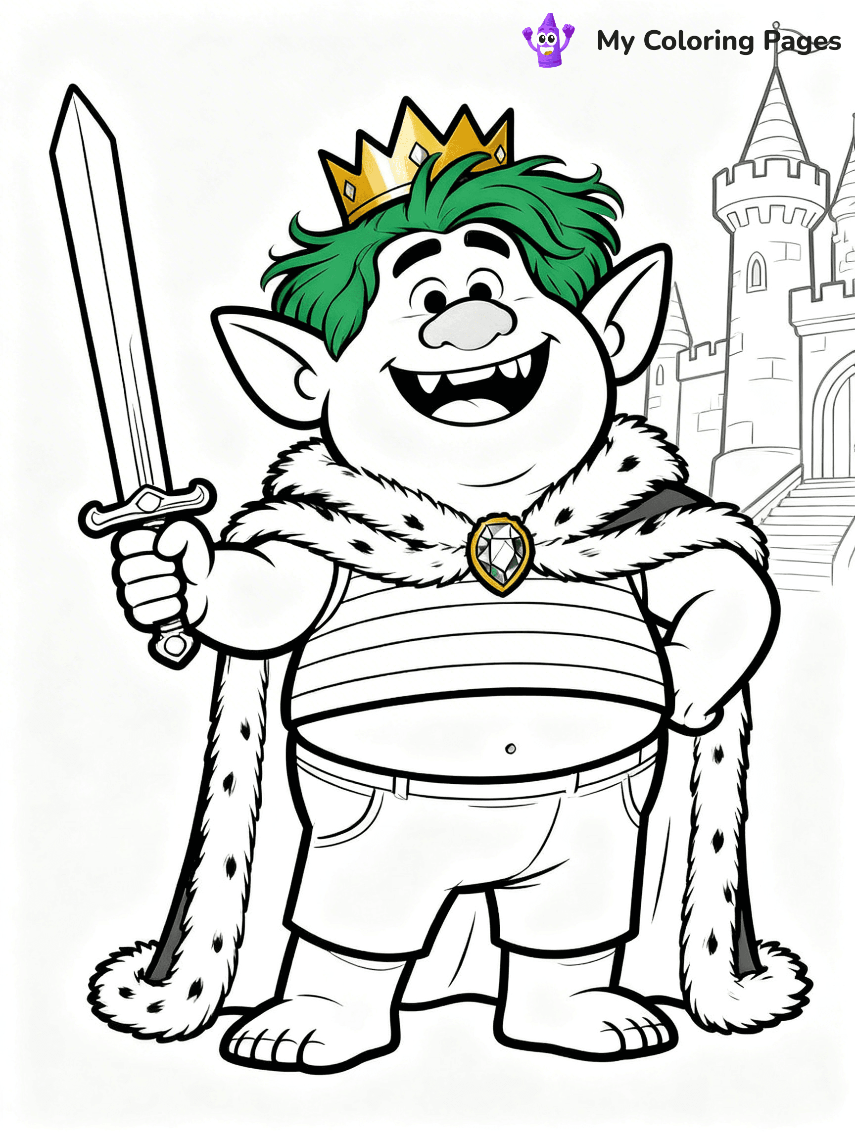 Trolls Band Together Coloring Pages - 208